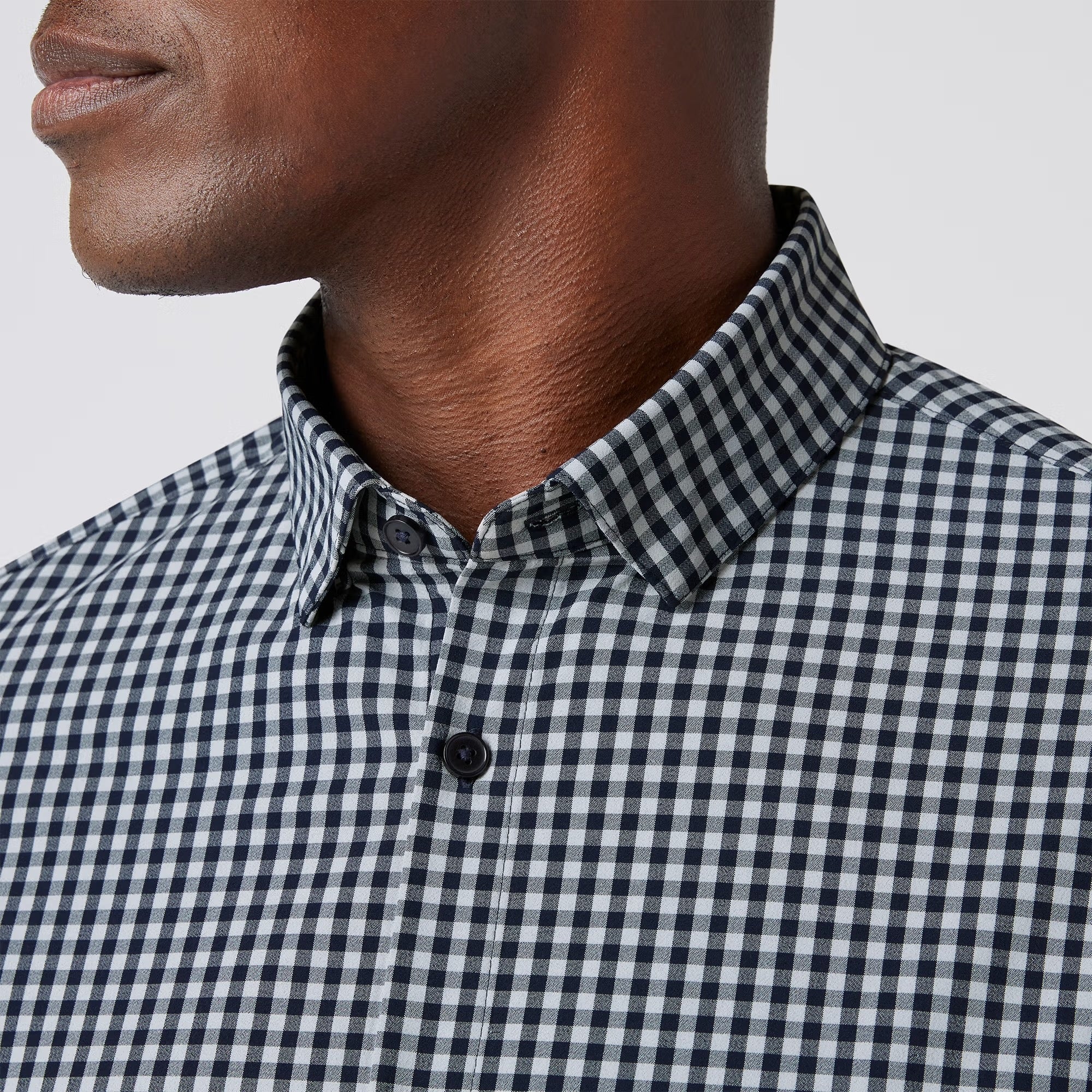 MIZZEN + MAIN LEEWARD NO TUCK - ALUMINUM GINGHAM