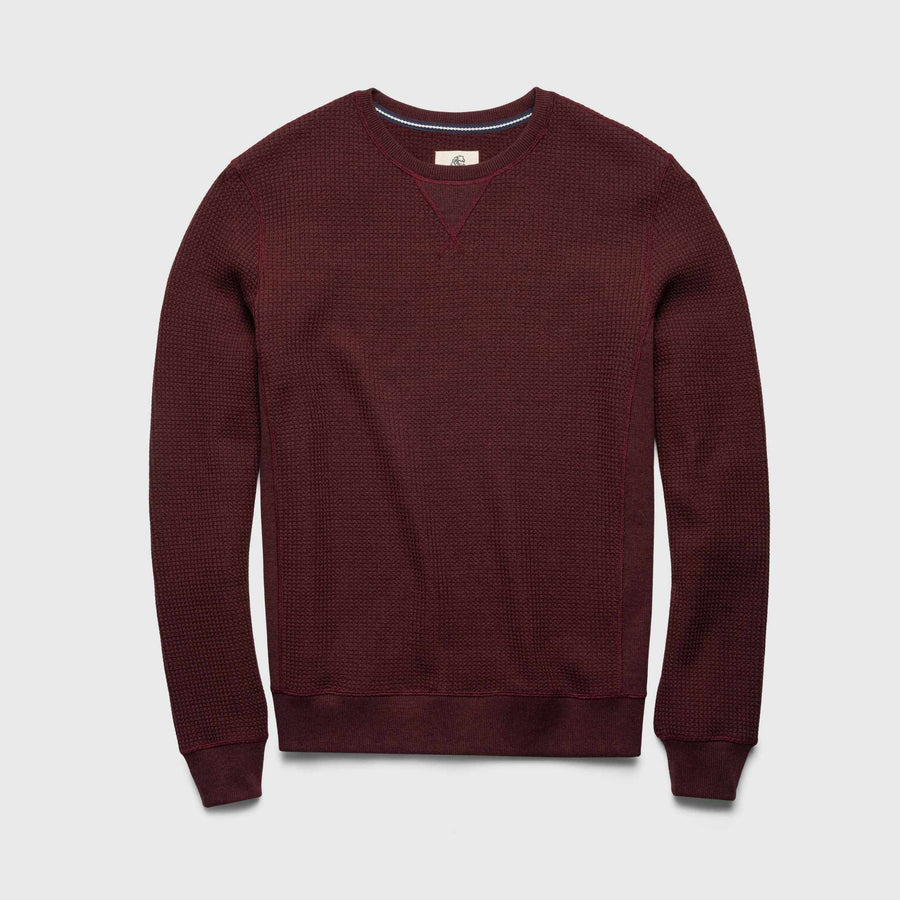surfside Butch Waffle Thermal Crewneck