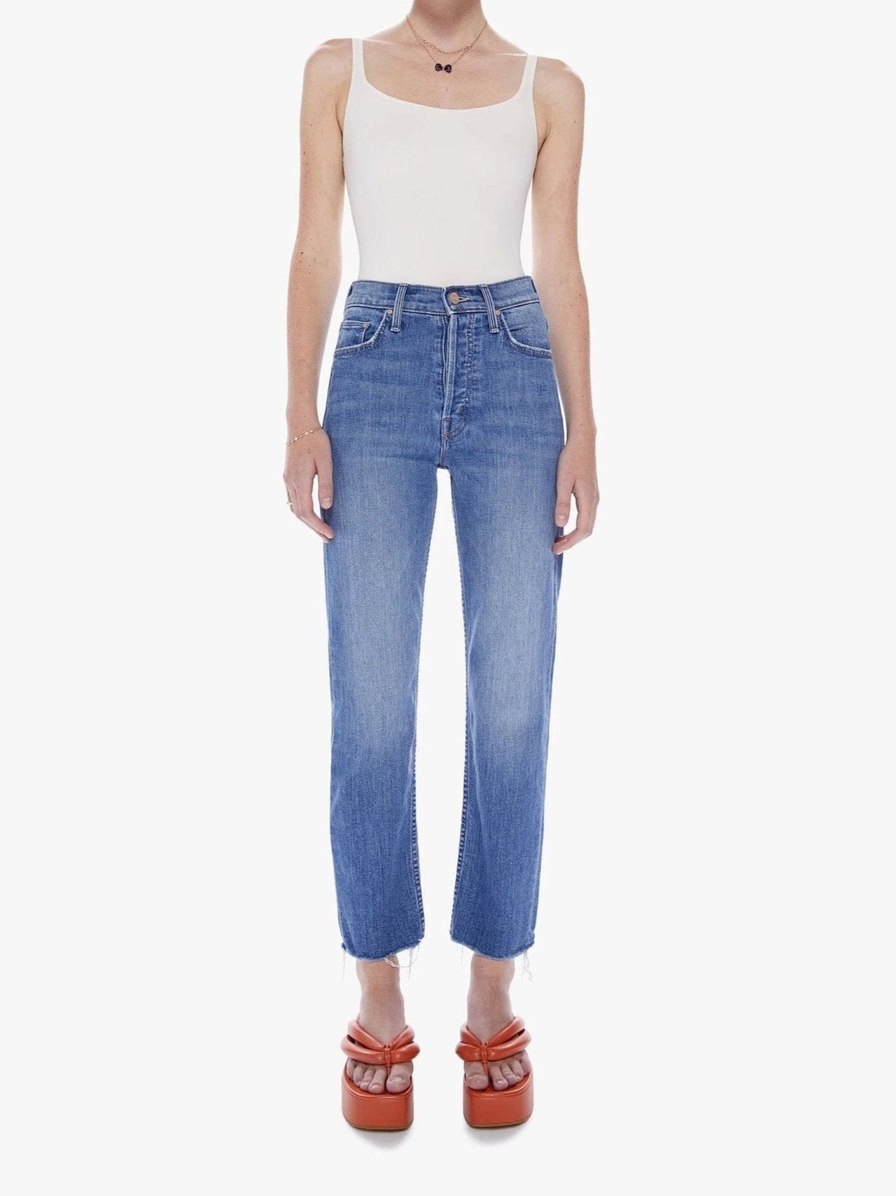 MOTHER TOMCAT ANKLE FRAY