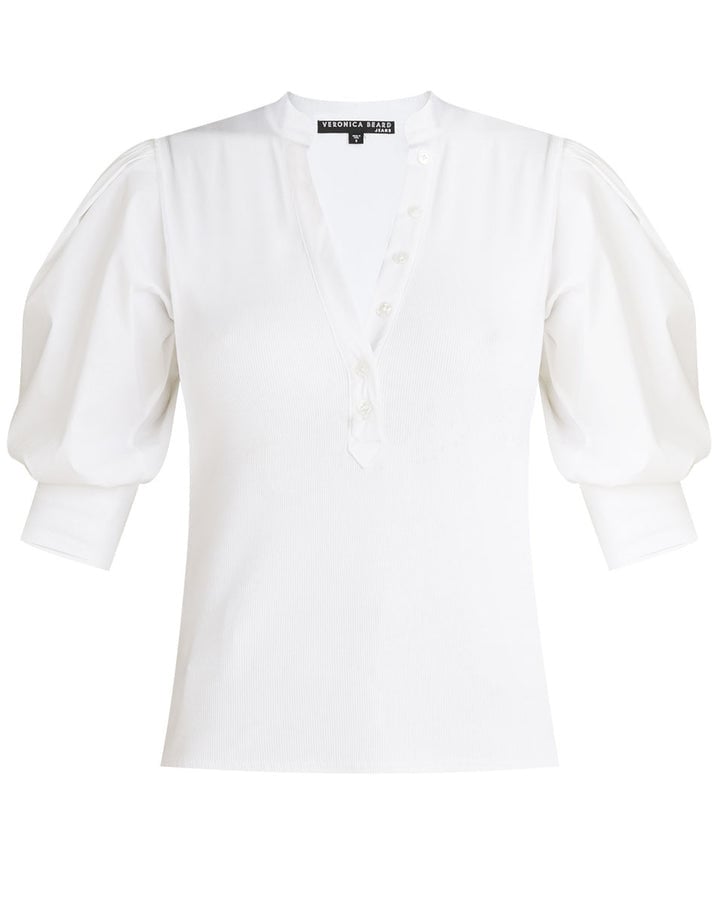 Coralee Puff-Sleeve Top