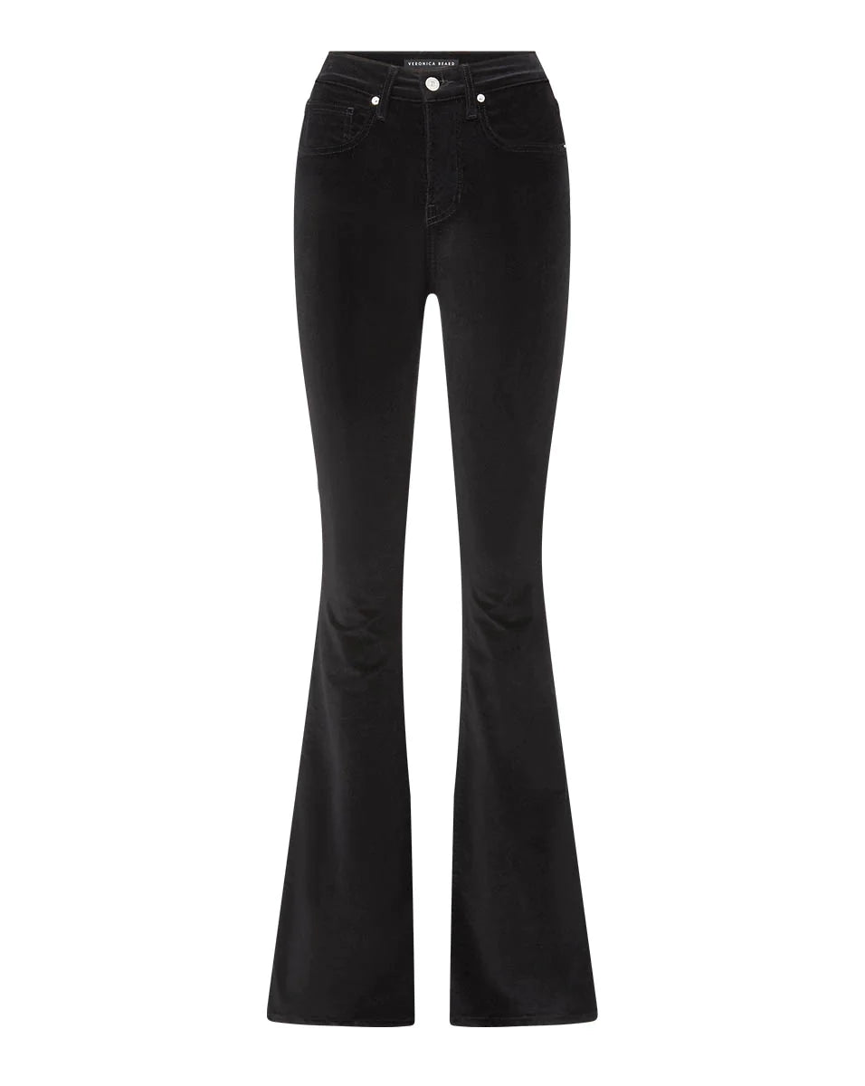 BEVERLY VELVET SKINNY FLARE
