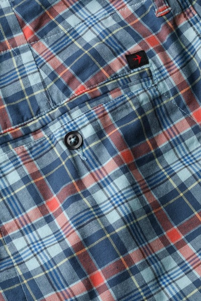 RUSTIC MADRAS FLEX SHORT 8.5"