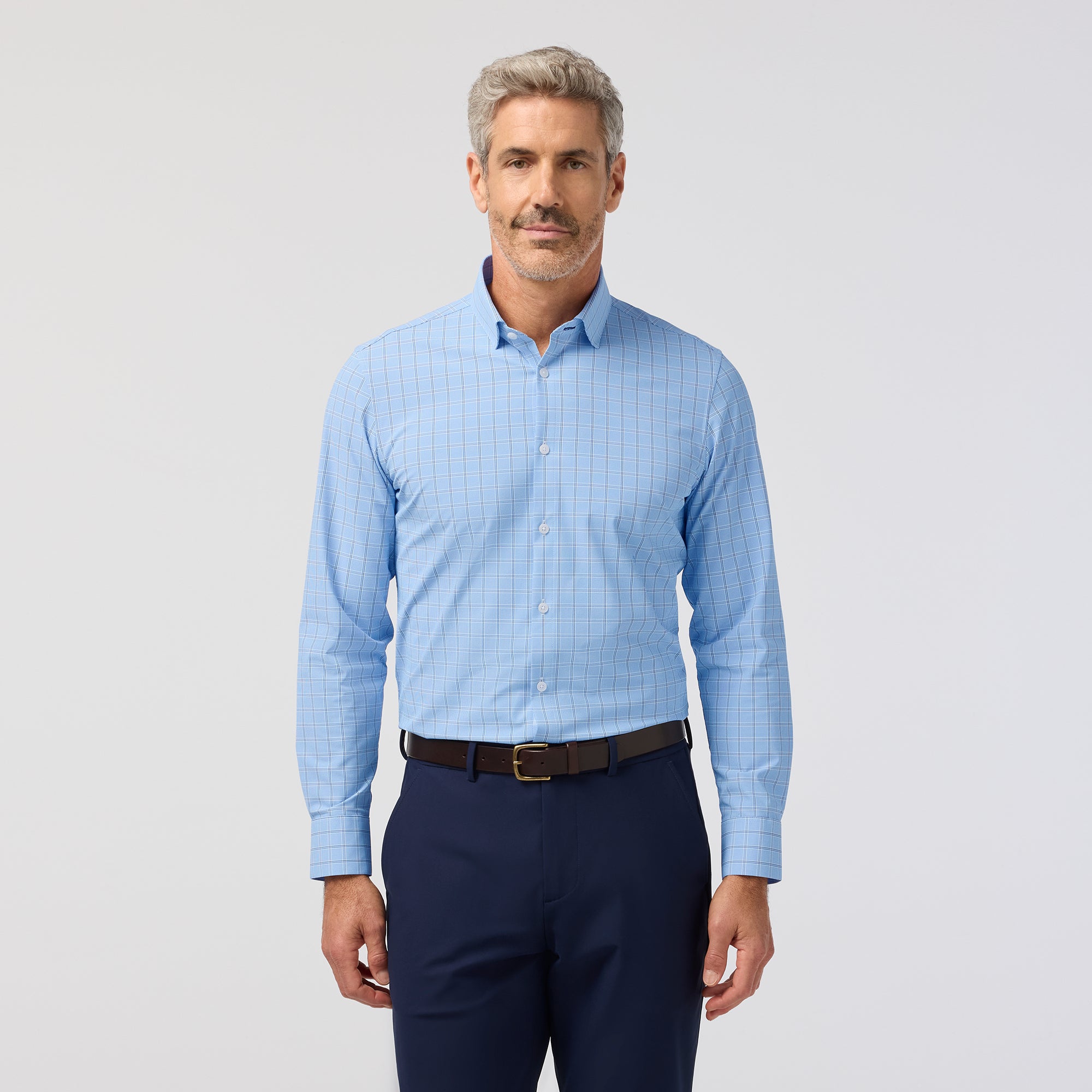 LEEWARD - SKYLINE BLUE HAMPTON PLAID