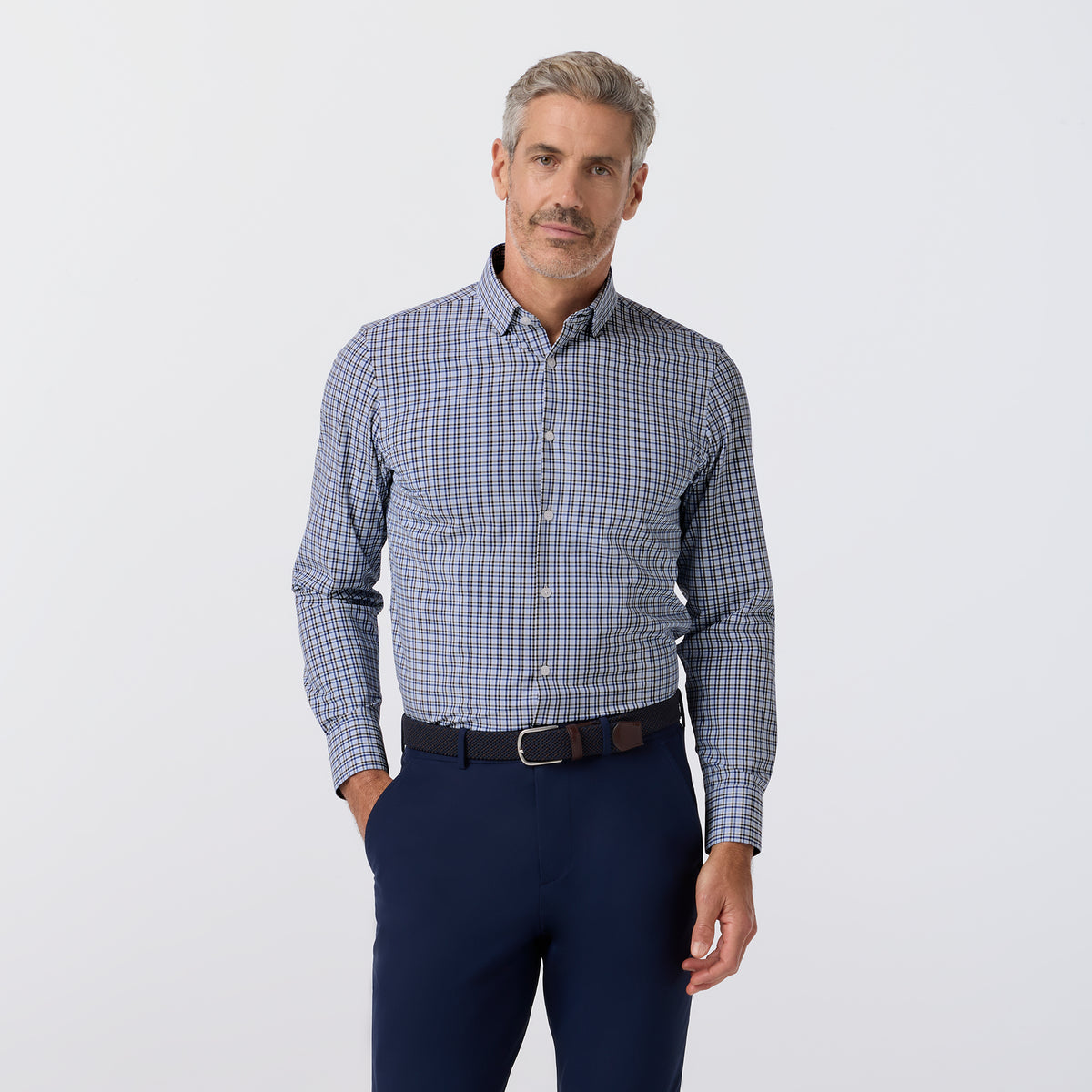 LEEWARD - ESPRESSO DOUG PLAID