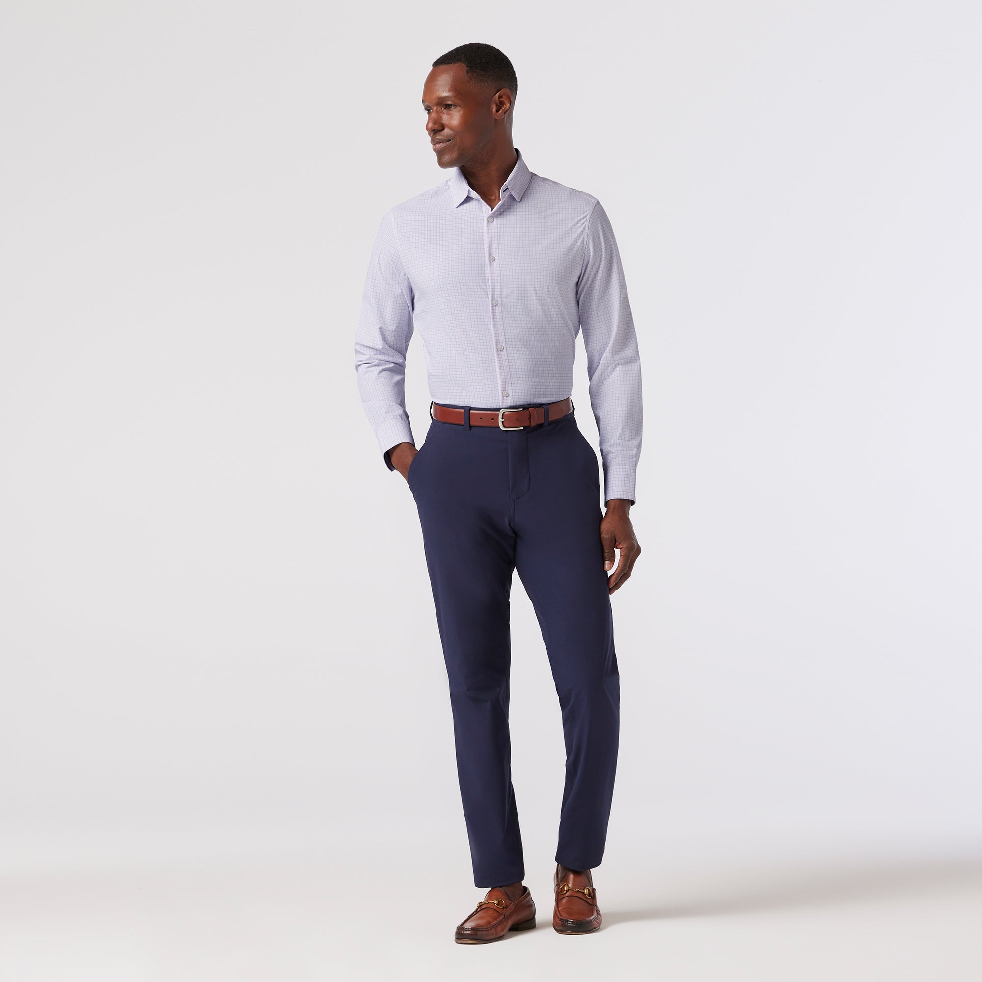 LEEWARD - LAVENDER PLAID