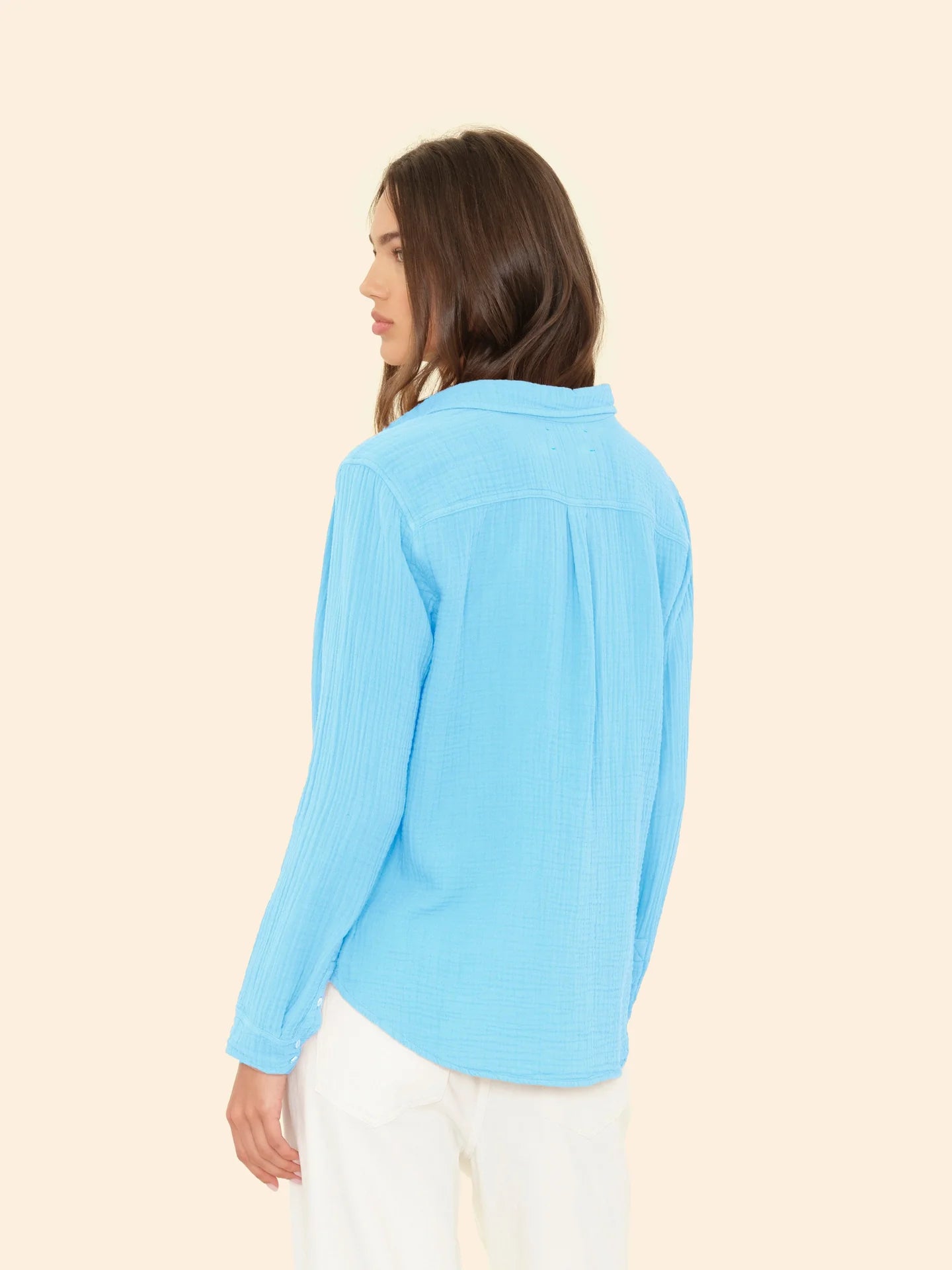 XIRENA SCOUT SHIRT - ATLAS BLUE