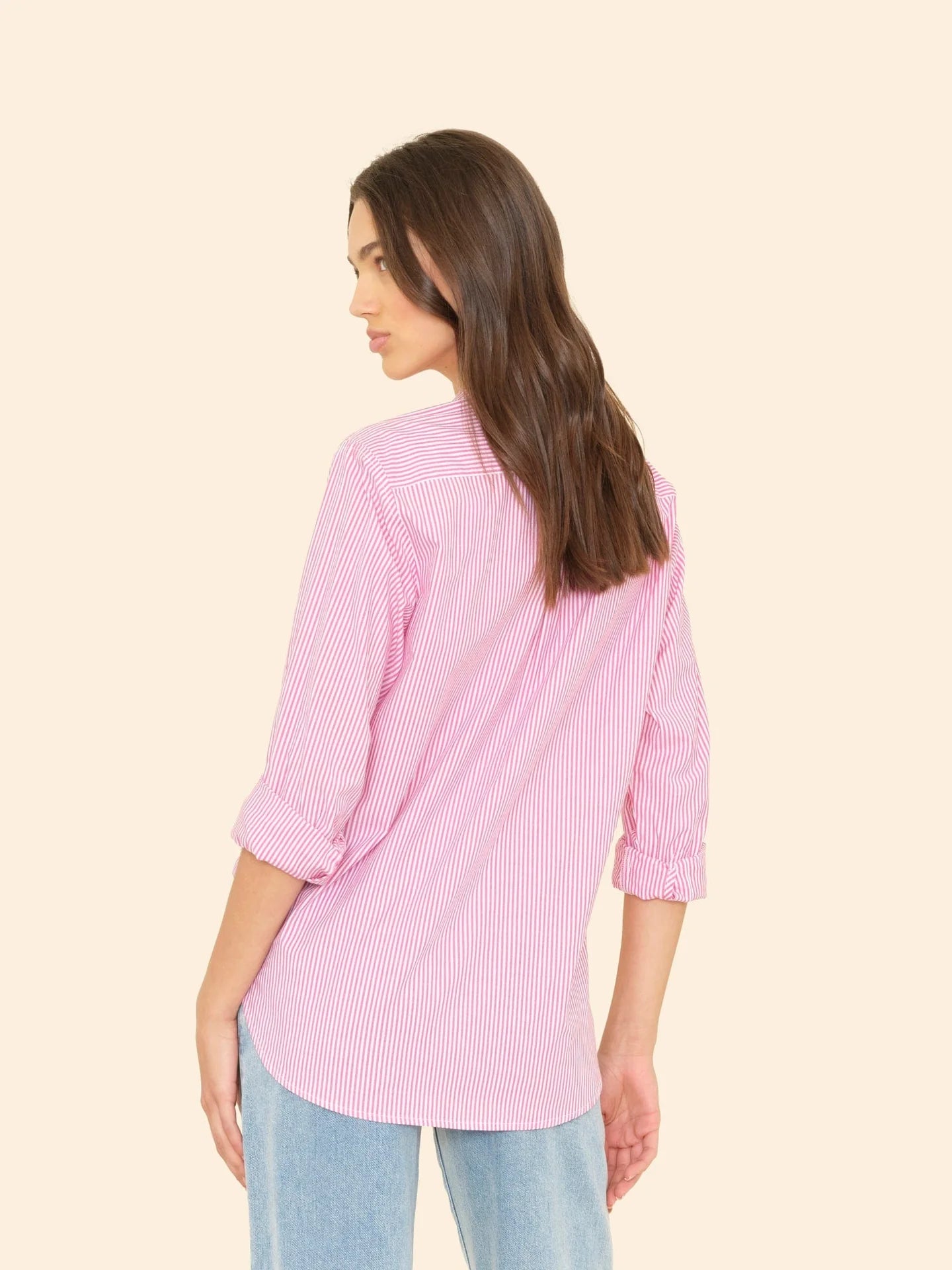 XIRENA BEAU SHIRT - BERRY PINK