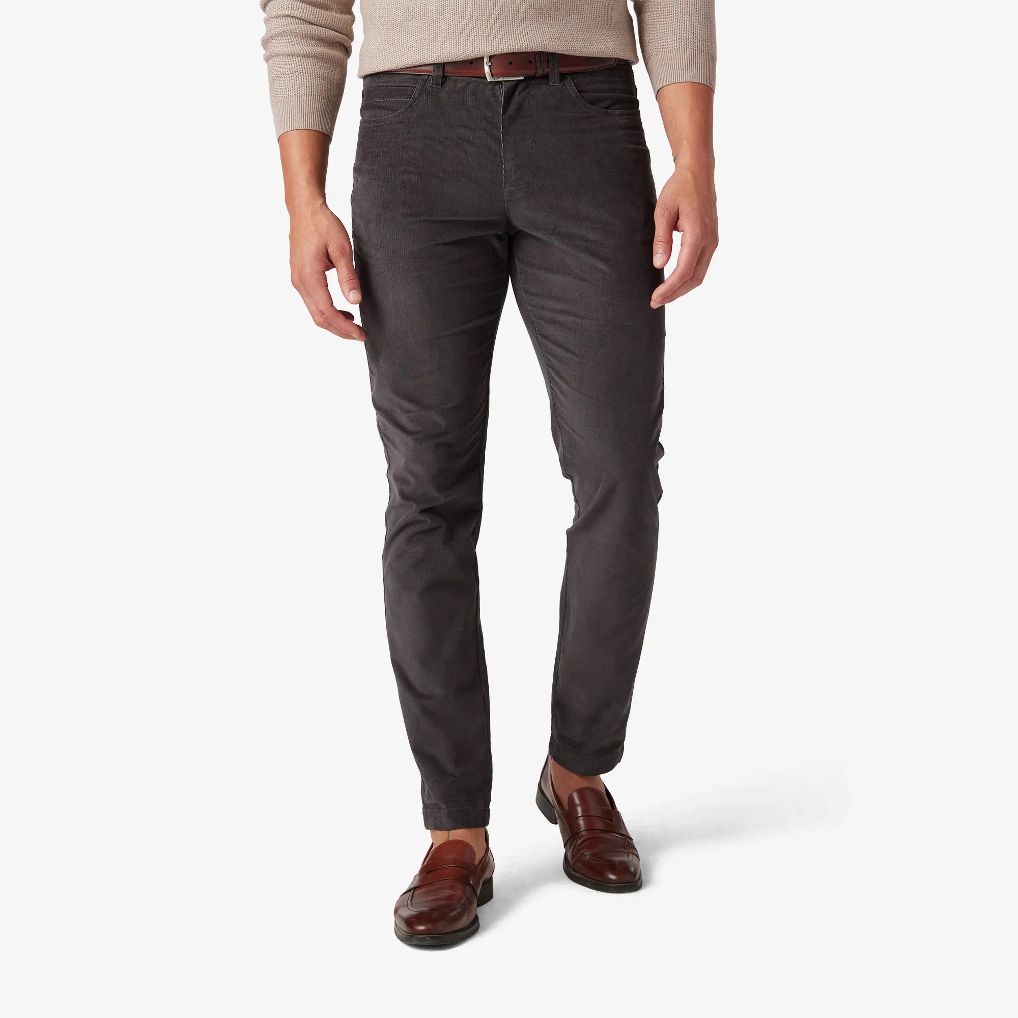 LEROY CORDUROY PANTS - PEWTER