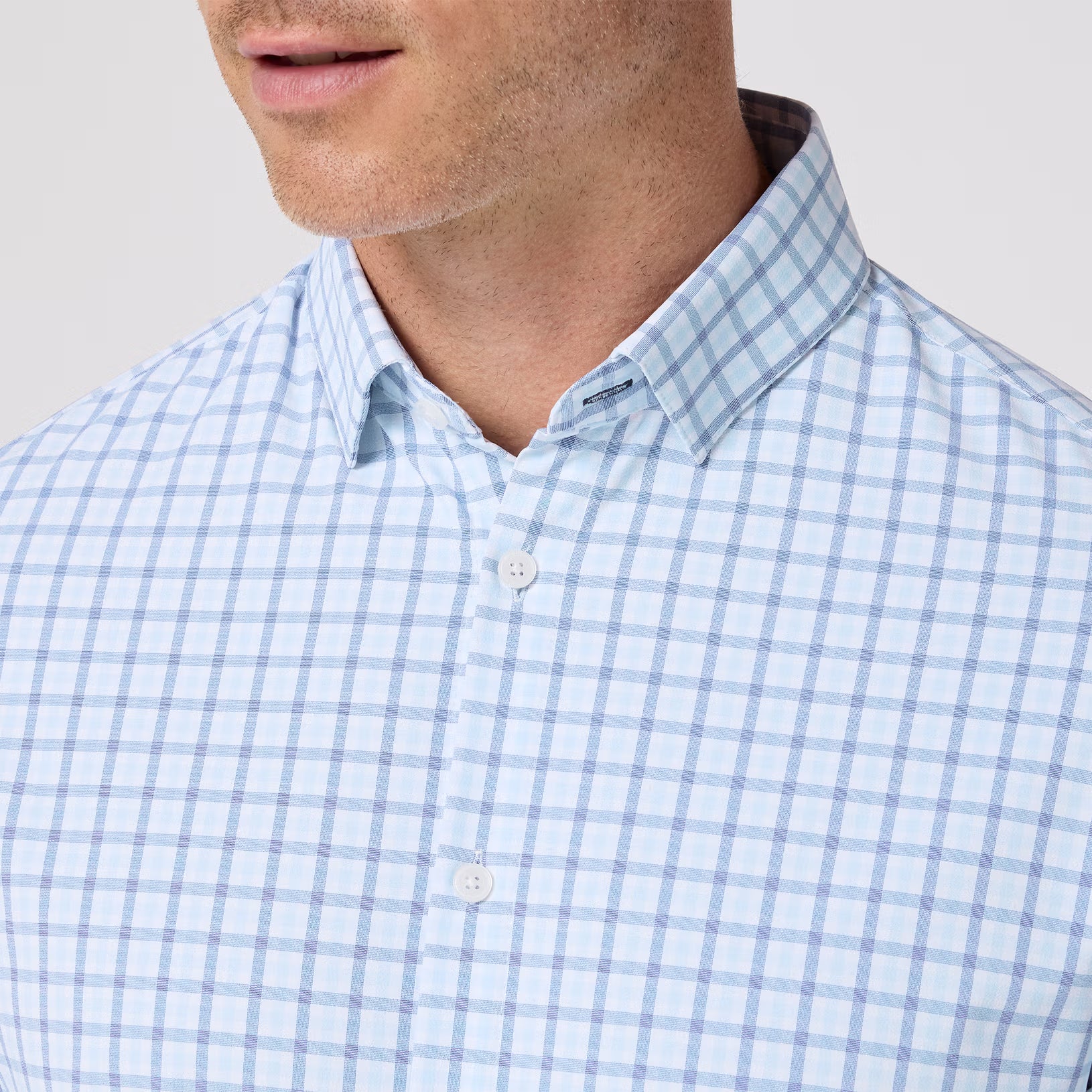 LEEWARD - CLOUD BLUE MILES PLAID
