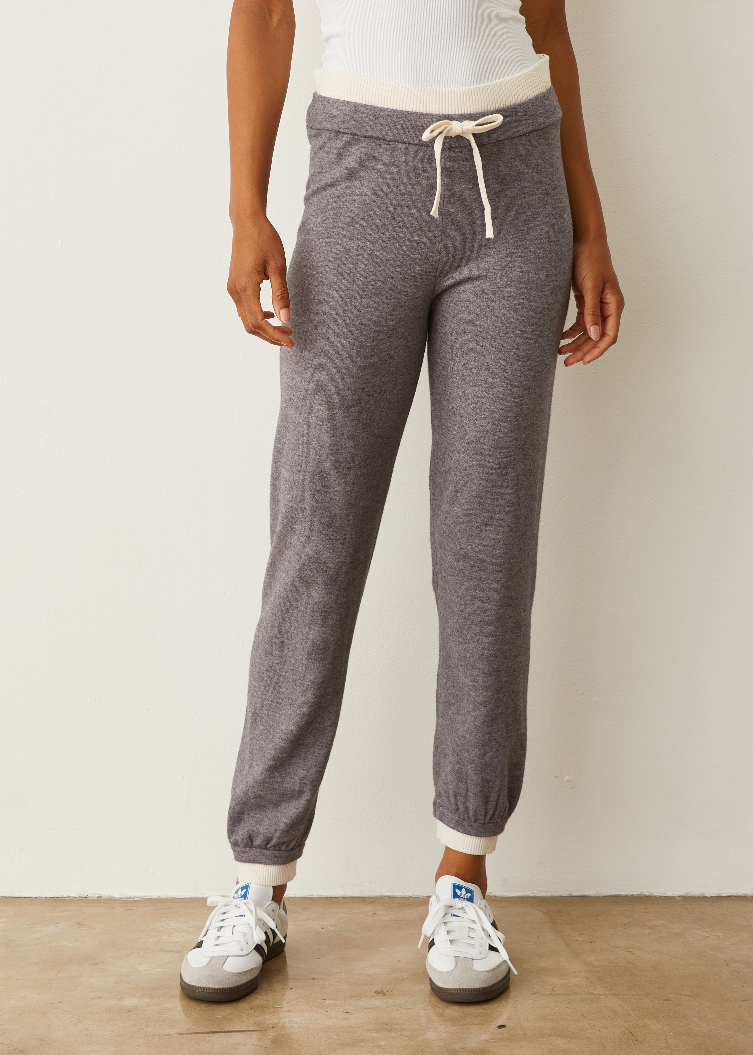 MONROW Soft Knit Oversized Sweatpants