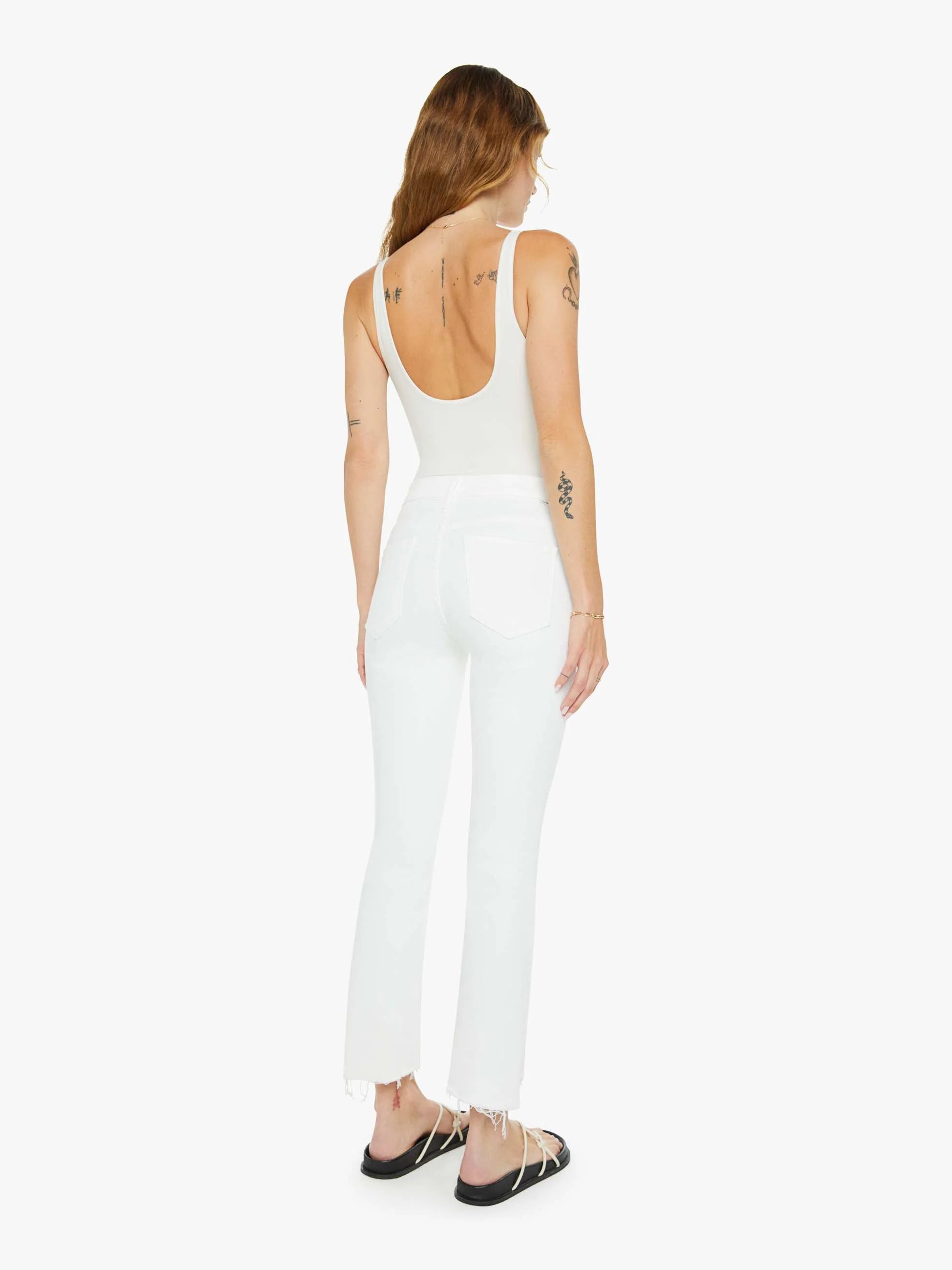 MOTHER INSIDER CROP STEP
