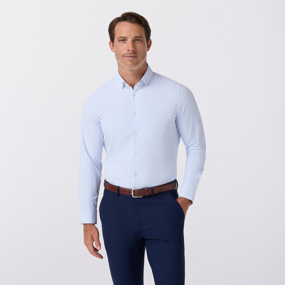 LEEWARD - CLOUD BLUE FINN CHECK