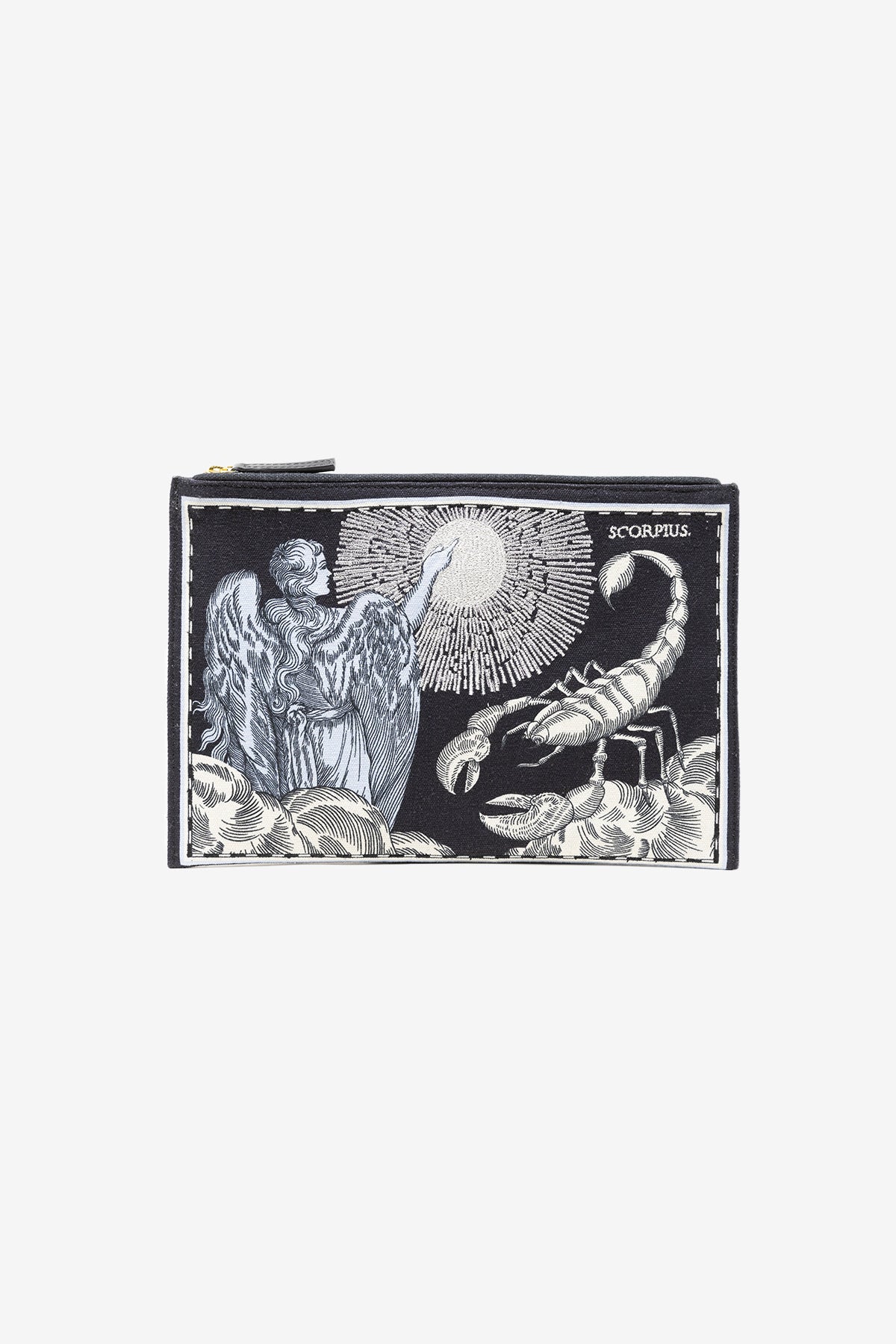 EMBROIDERED POUCH