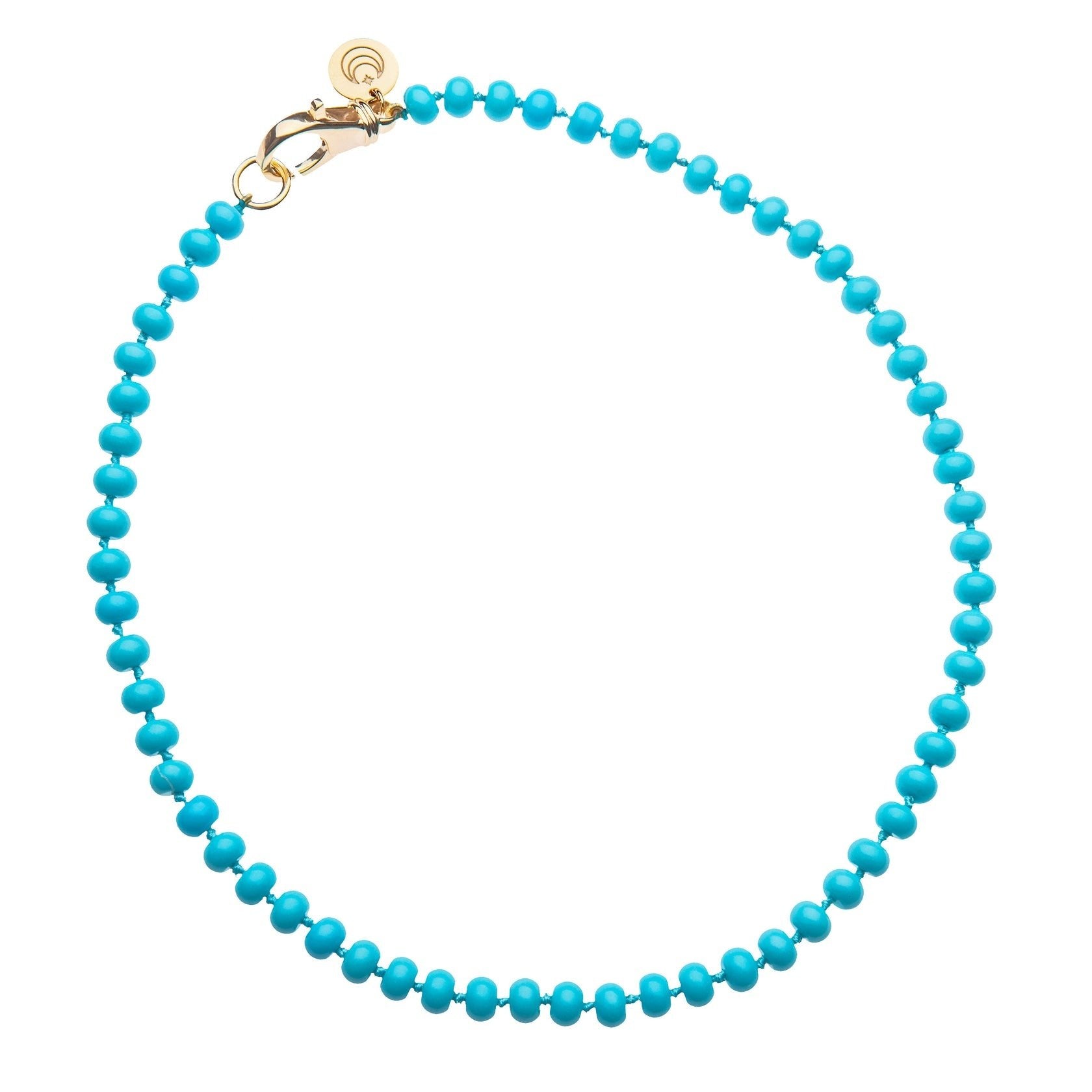 TURQUOISE BEADED NECKLACE