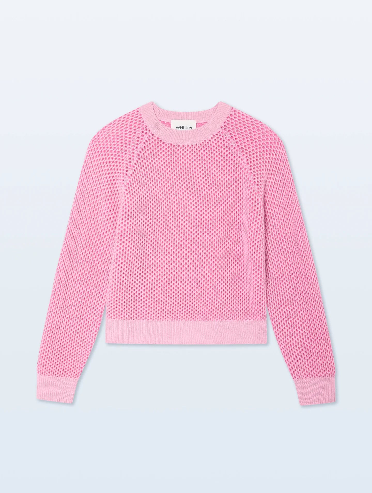 CASHMERE MESH SWEATSHIRT