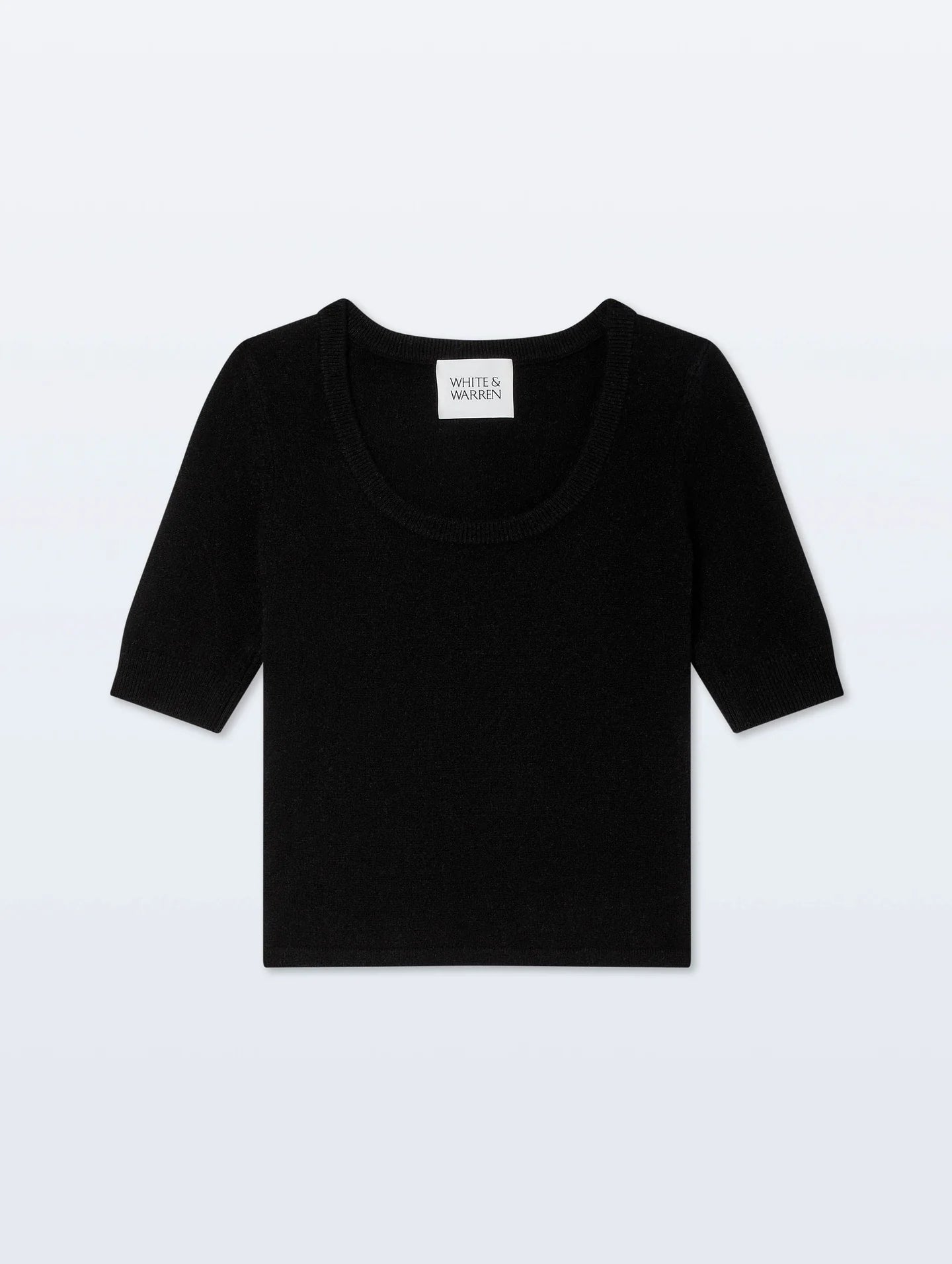 CASHMERE SCOOP NECK