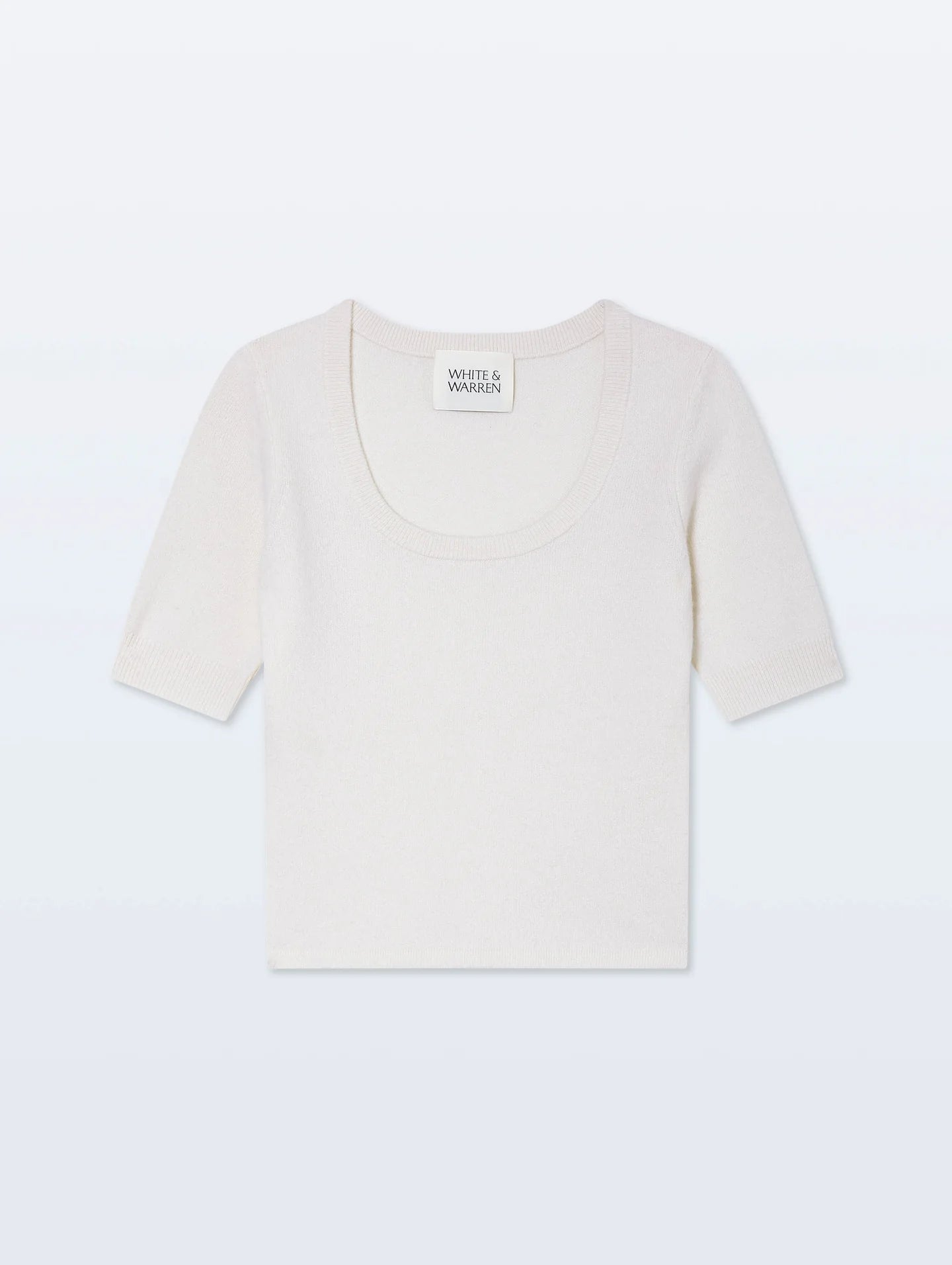 CASHMERE SCOOP NECK