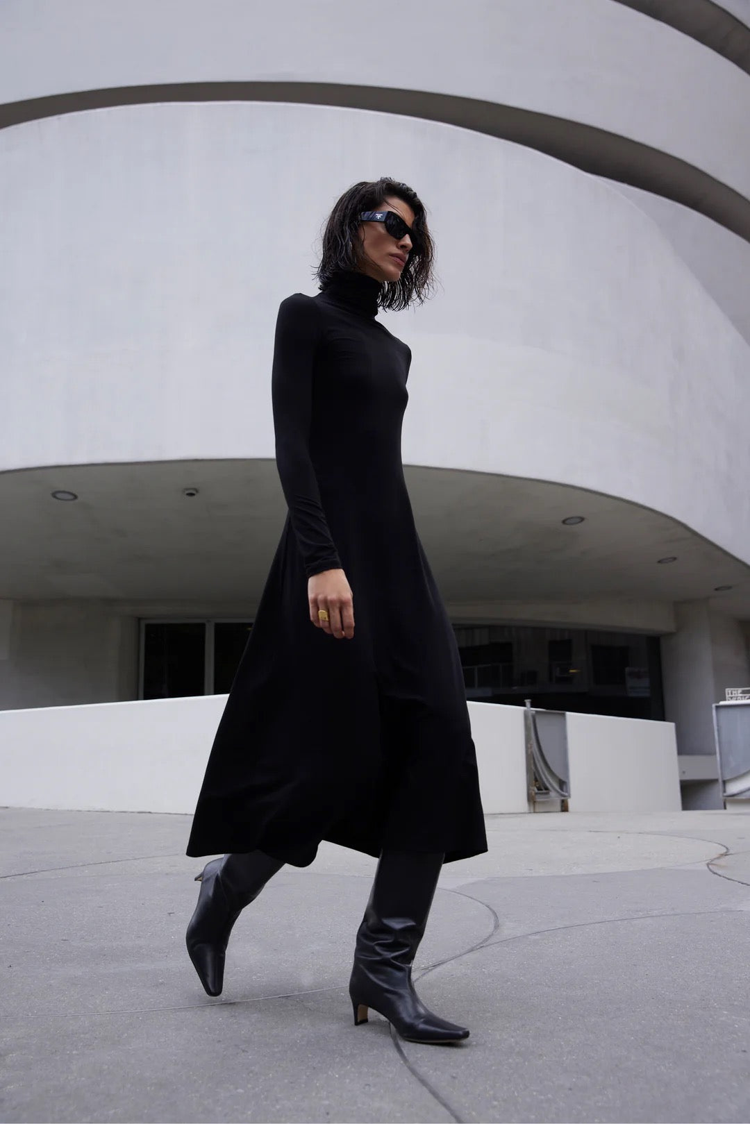 TURTLENECK DRESS