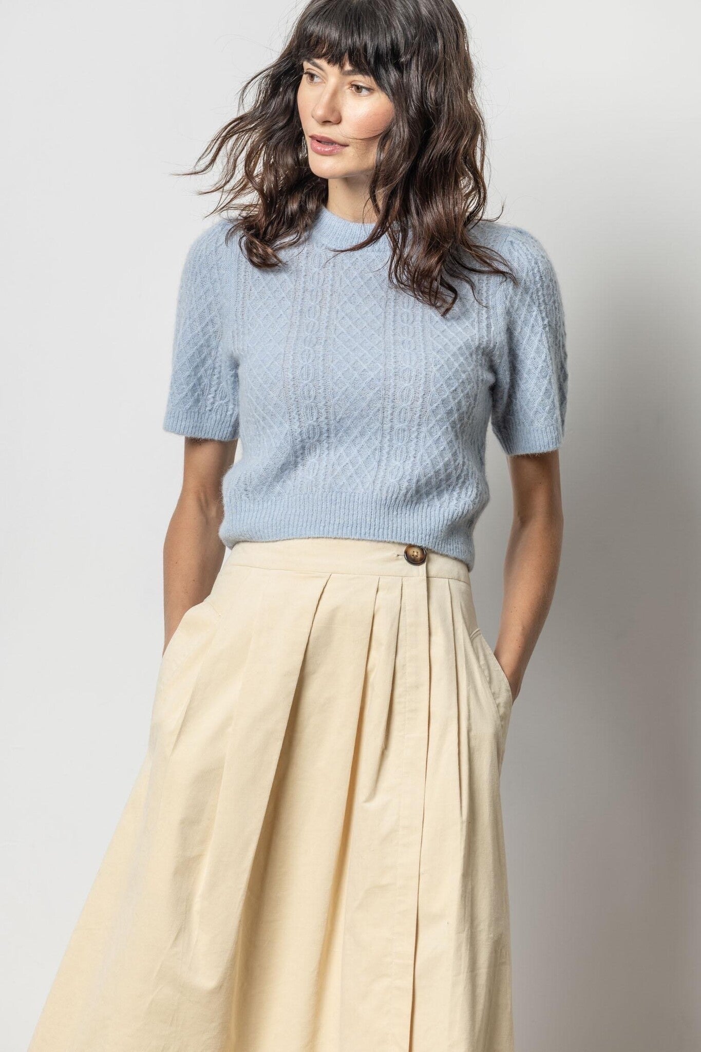 LILLA P CROPPED CABLE