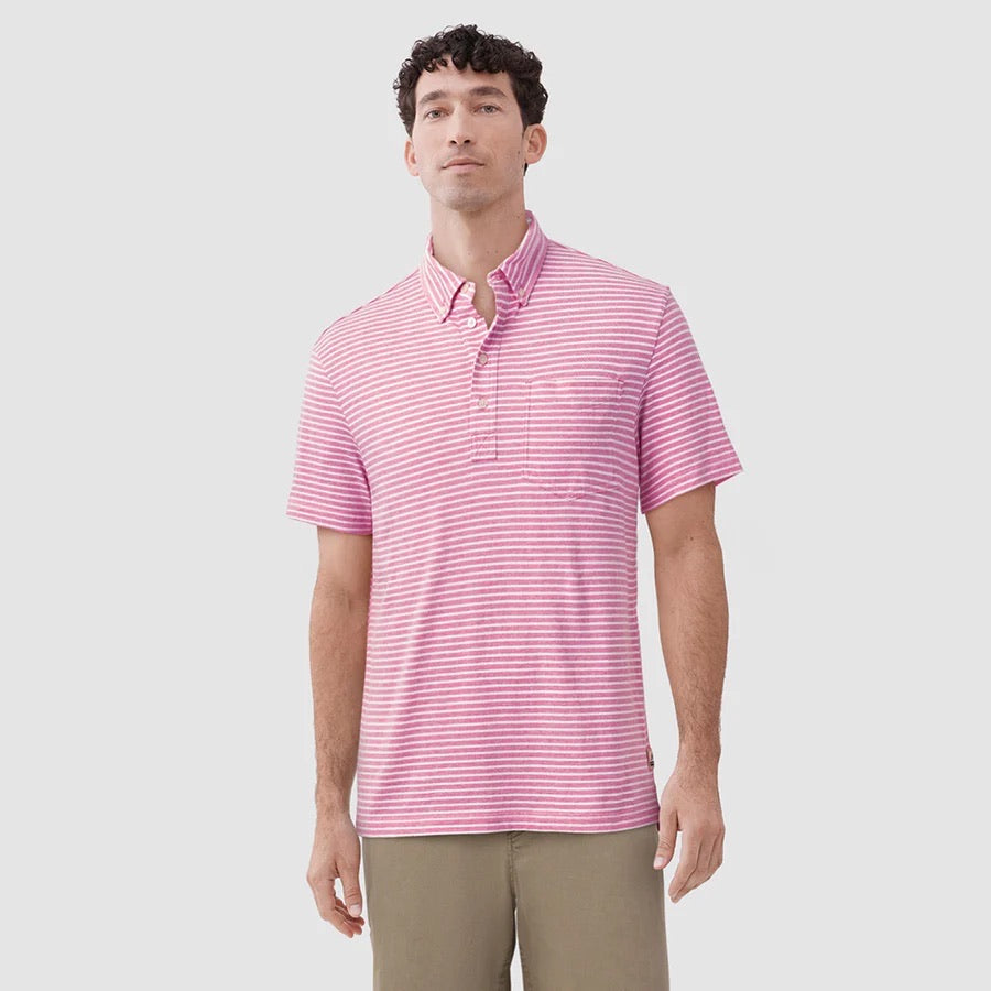 surfside Michael Stripe Polo