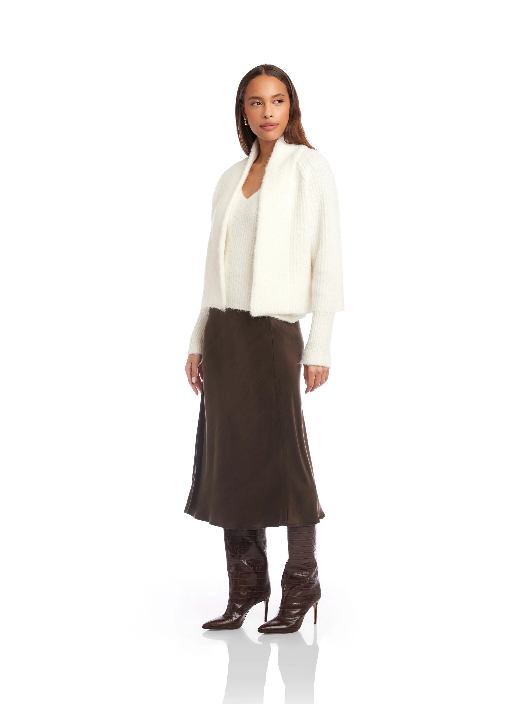 CELY CROP CARDIGAN