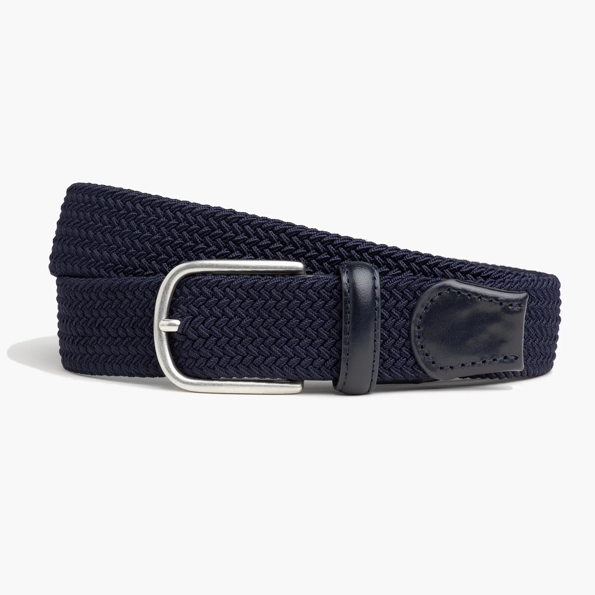 BRAIDED BELT NAVY