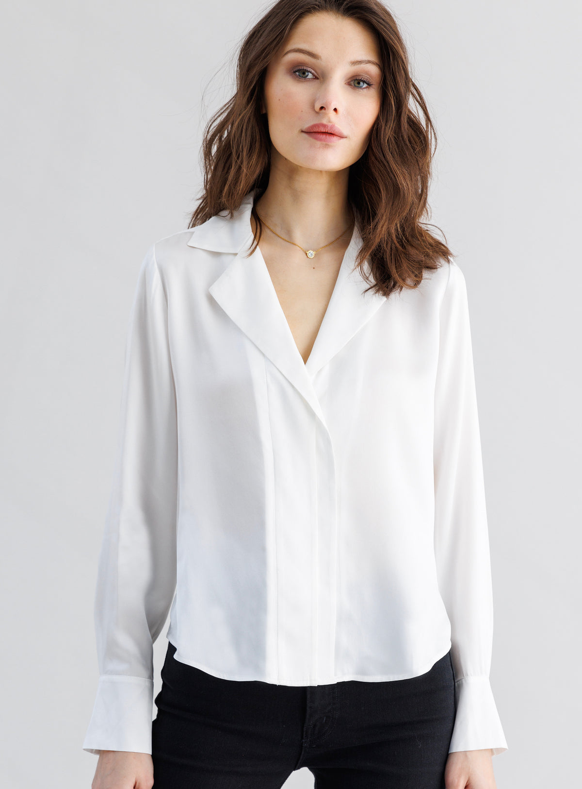 GO SILK GO LAYER UP BLOUSE