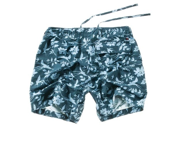 GRAPHIC PADDLE SHORT BLUE FLORAL