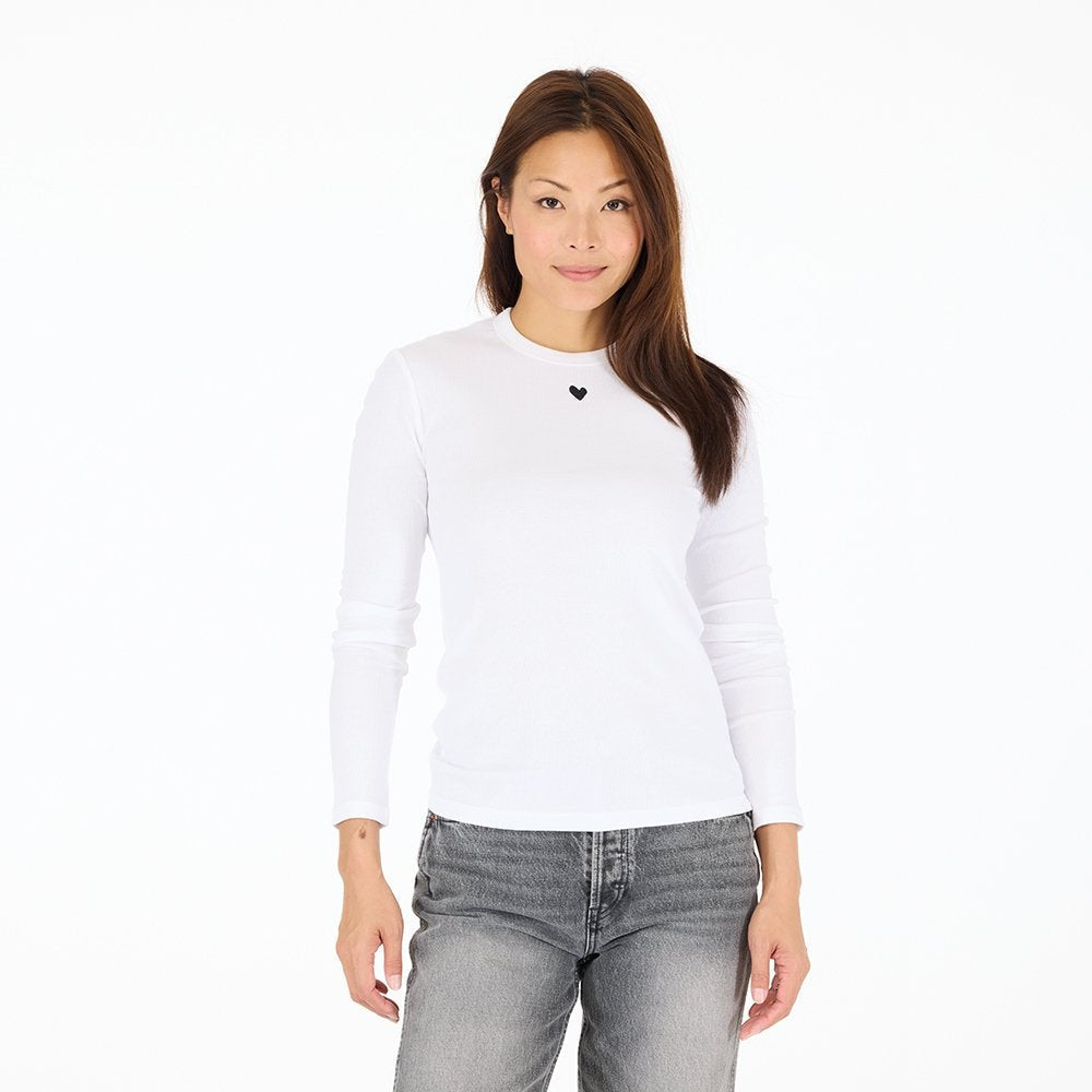 LONG SLEEVE RIB TEE