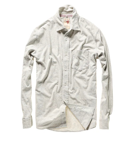 RELWEN FINELINE KNIT BUTTONDOWN