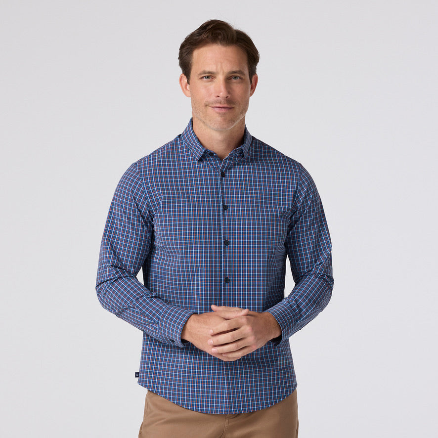 LEEWARD NT - COBALT DOUG PLAID