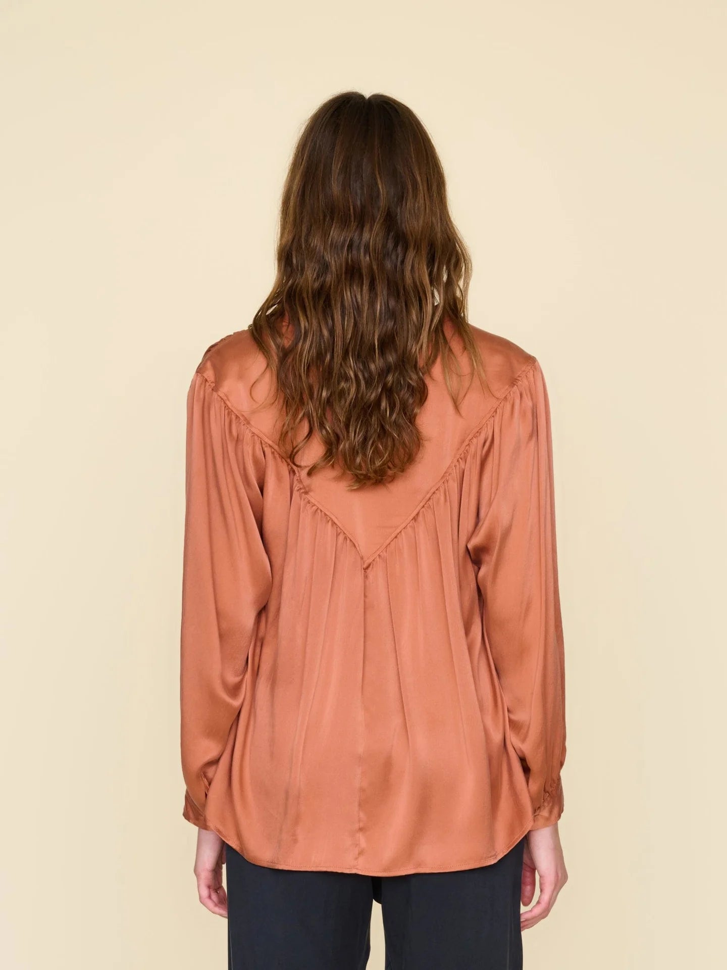 GREER TOP - COPPER