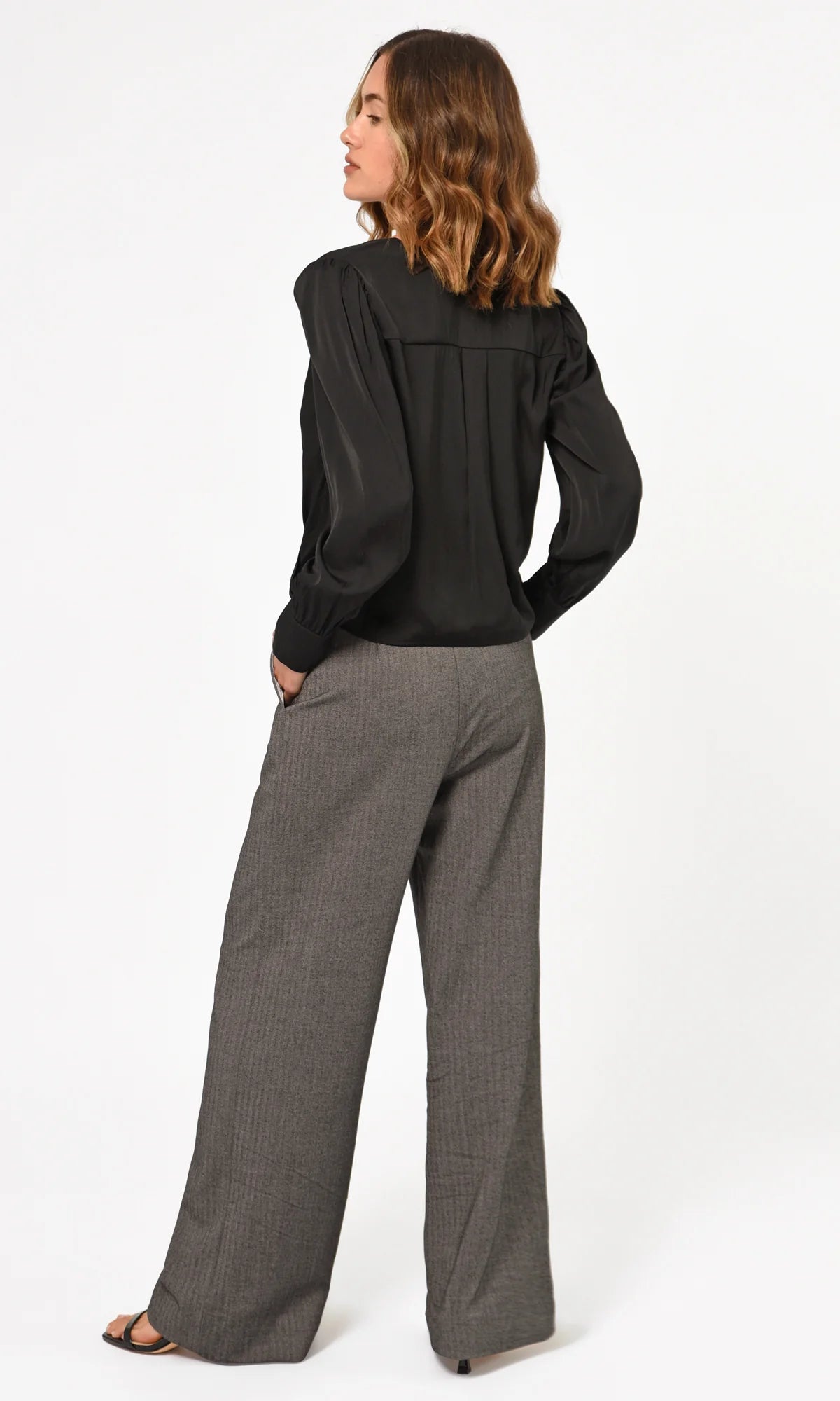 STANLEY WIDE LEG - CHARCOAL