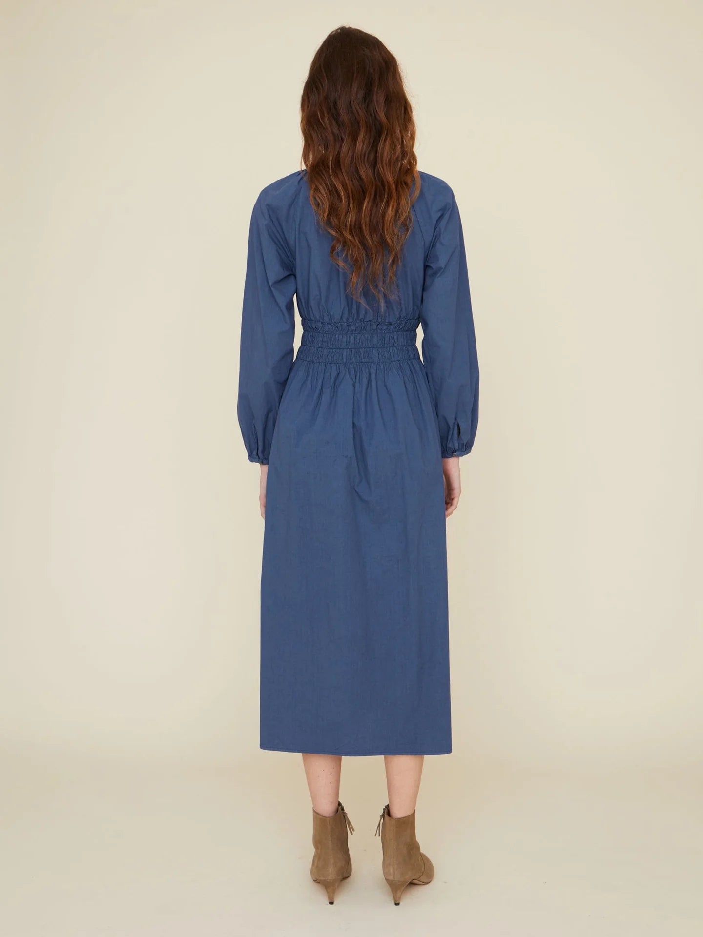 SIMONE DRESS - DELFT BLUE