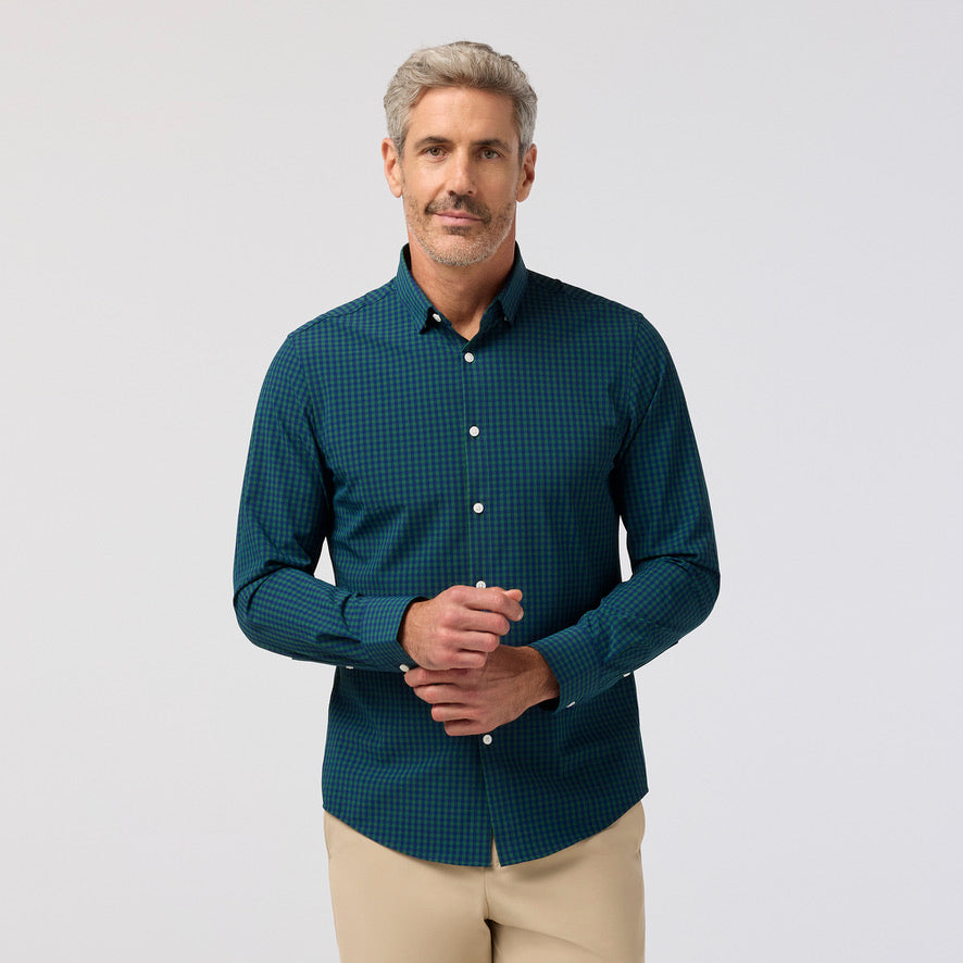 LEEWARD NT - OLIVE CREW GINGHAM