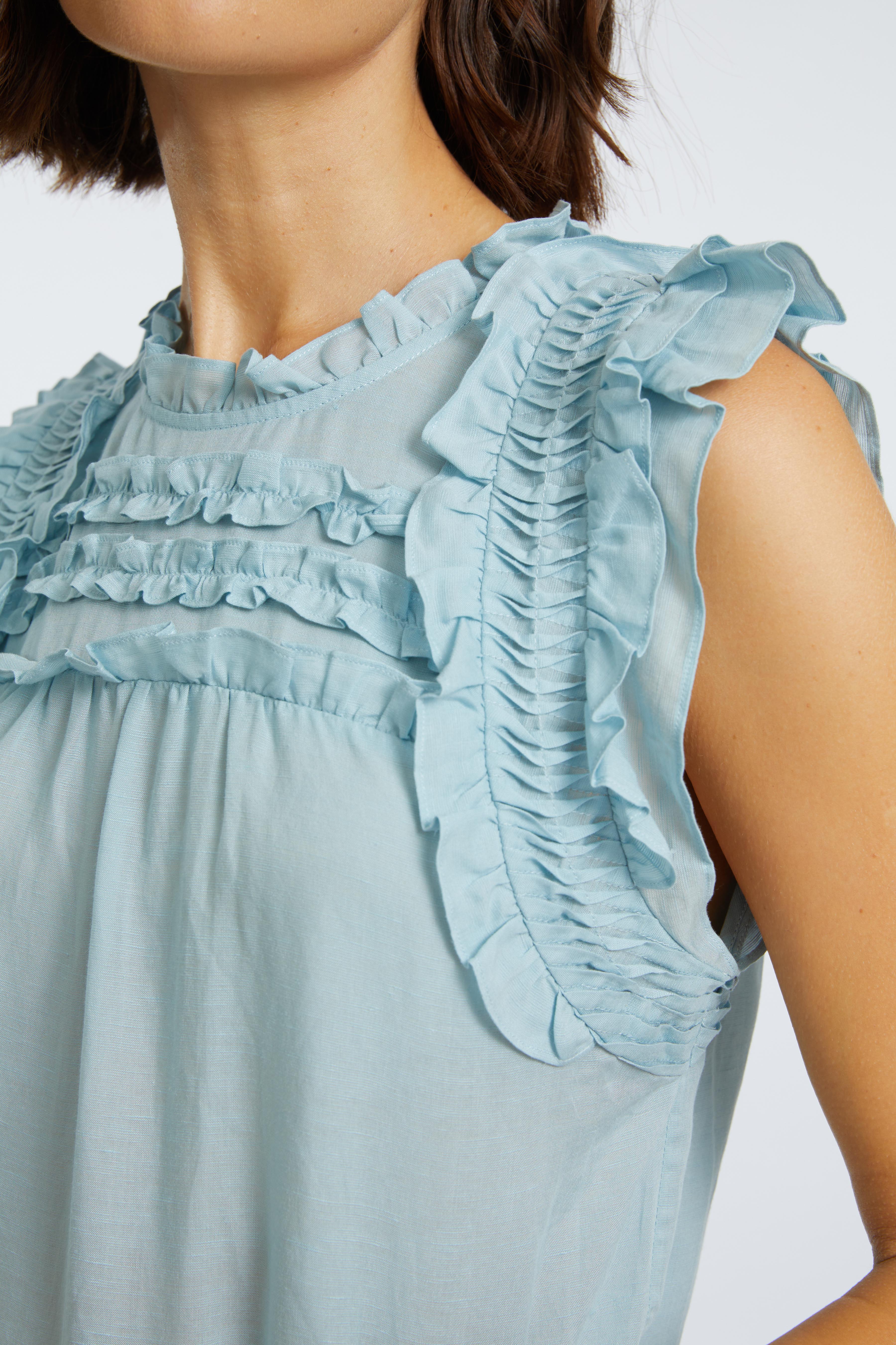 CABALLERO MICHELINE STERLING BLUE TOP