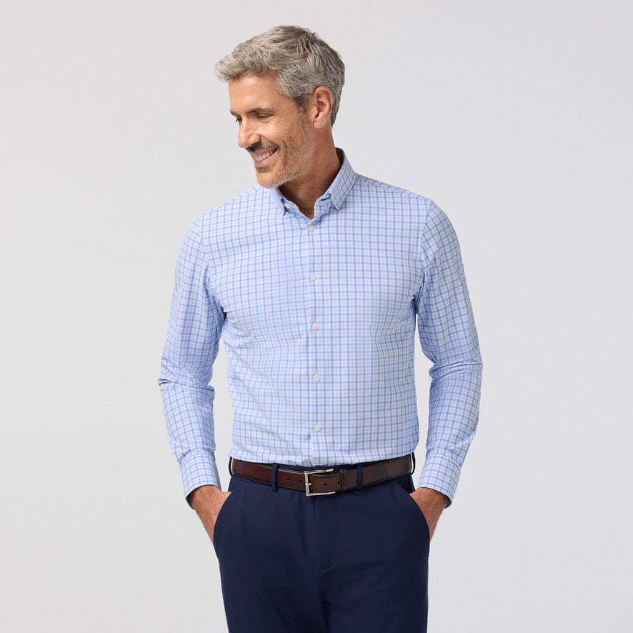 LEEWARD - SKYLINE BLUE MILES PLAID