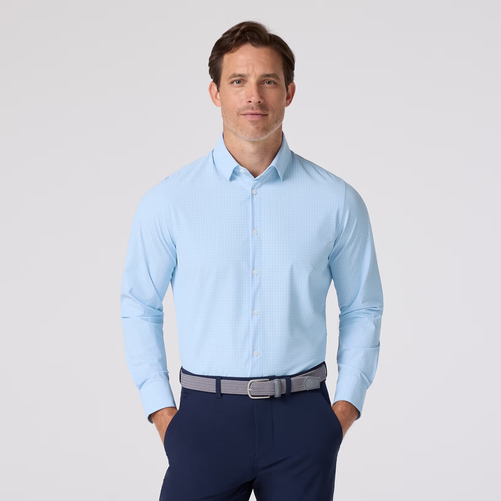 LEEWARD - CLOUD BLUE MINI GRID
