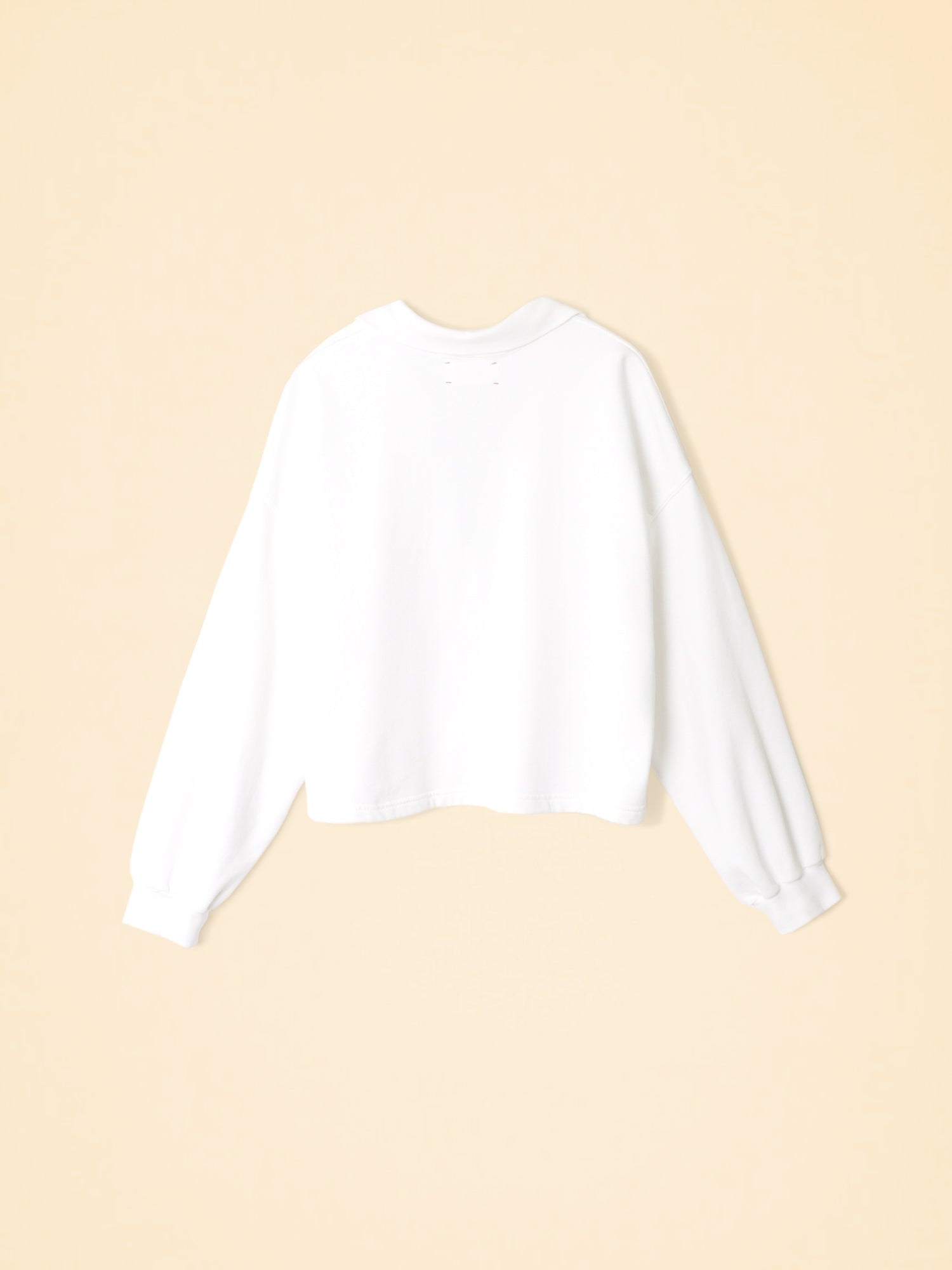 XIRENA HOLMAN SWEATSHIRT - WHITE