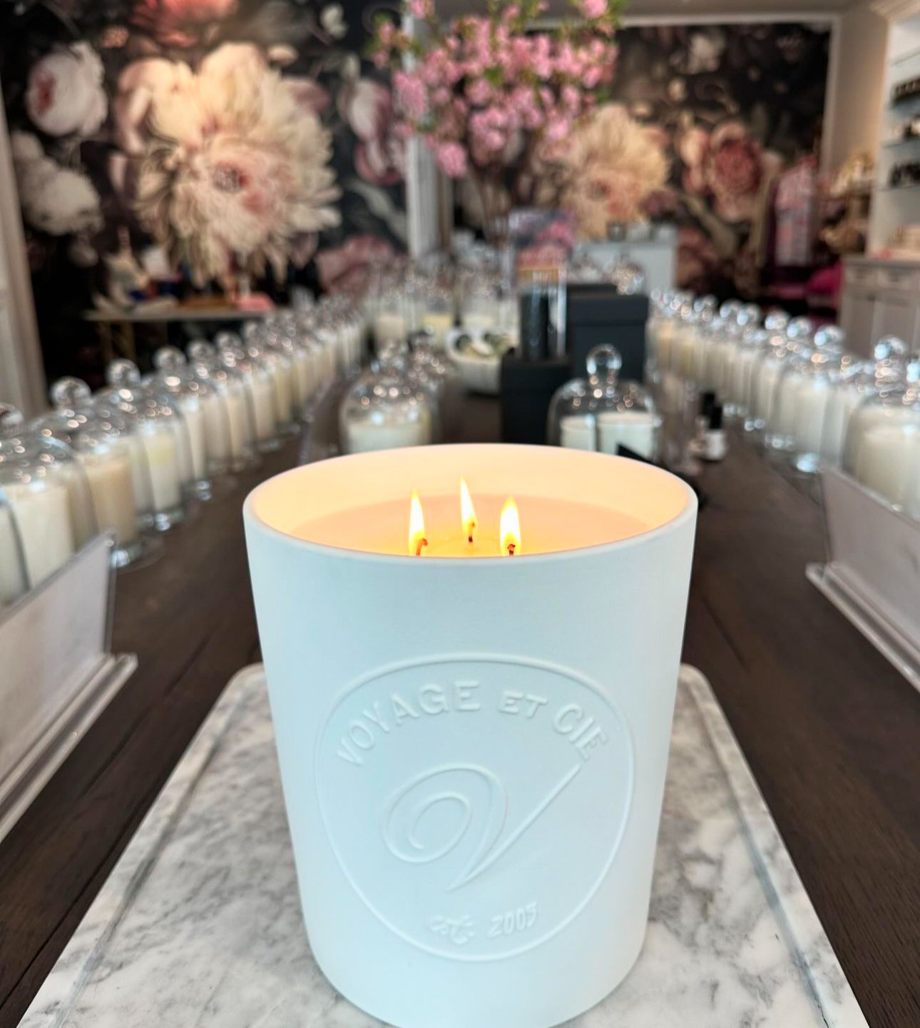 PORCELAIN CANDLE - MARMONT LANE