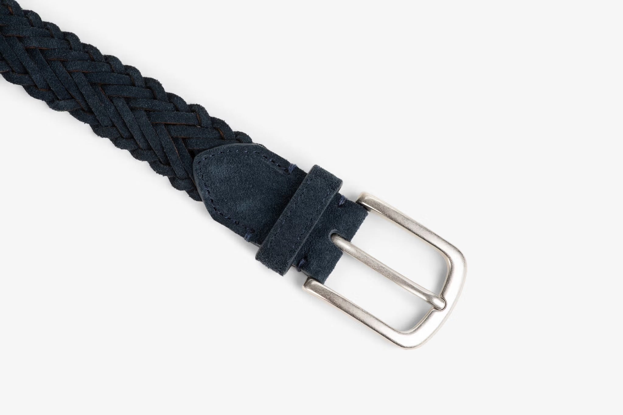 SUEDE BELT - NAVY