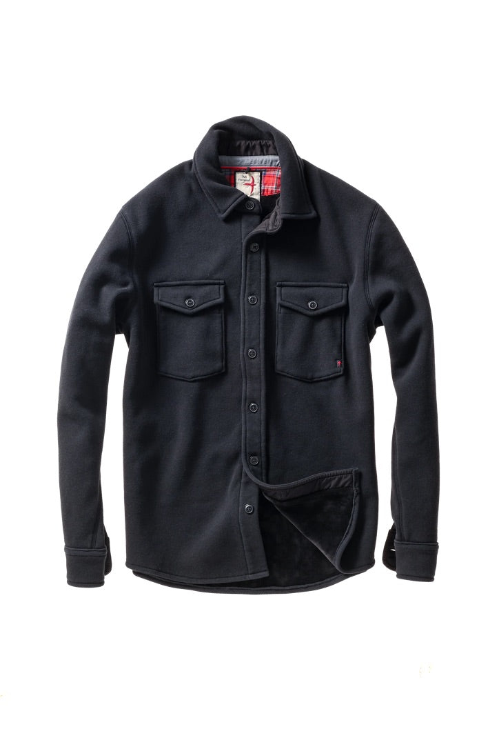 PIQUE FLEECE WORKSHIRT