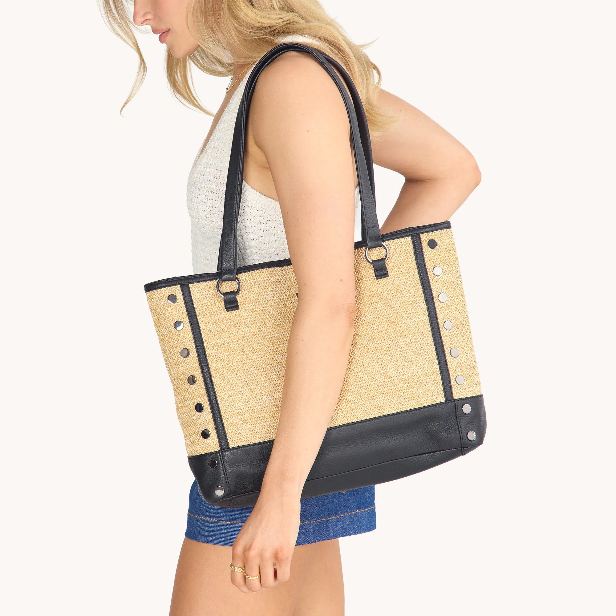 HAMMITT andersen revival RAFFIA GUNMETAL