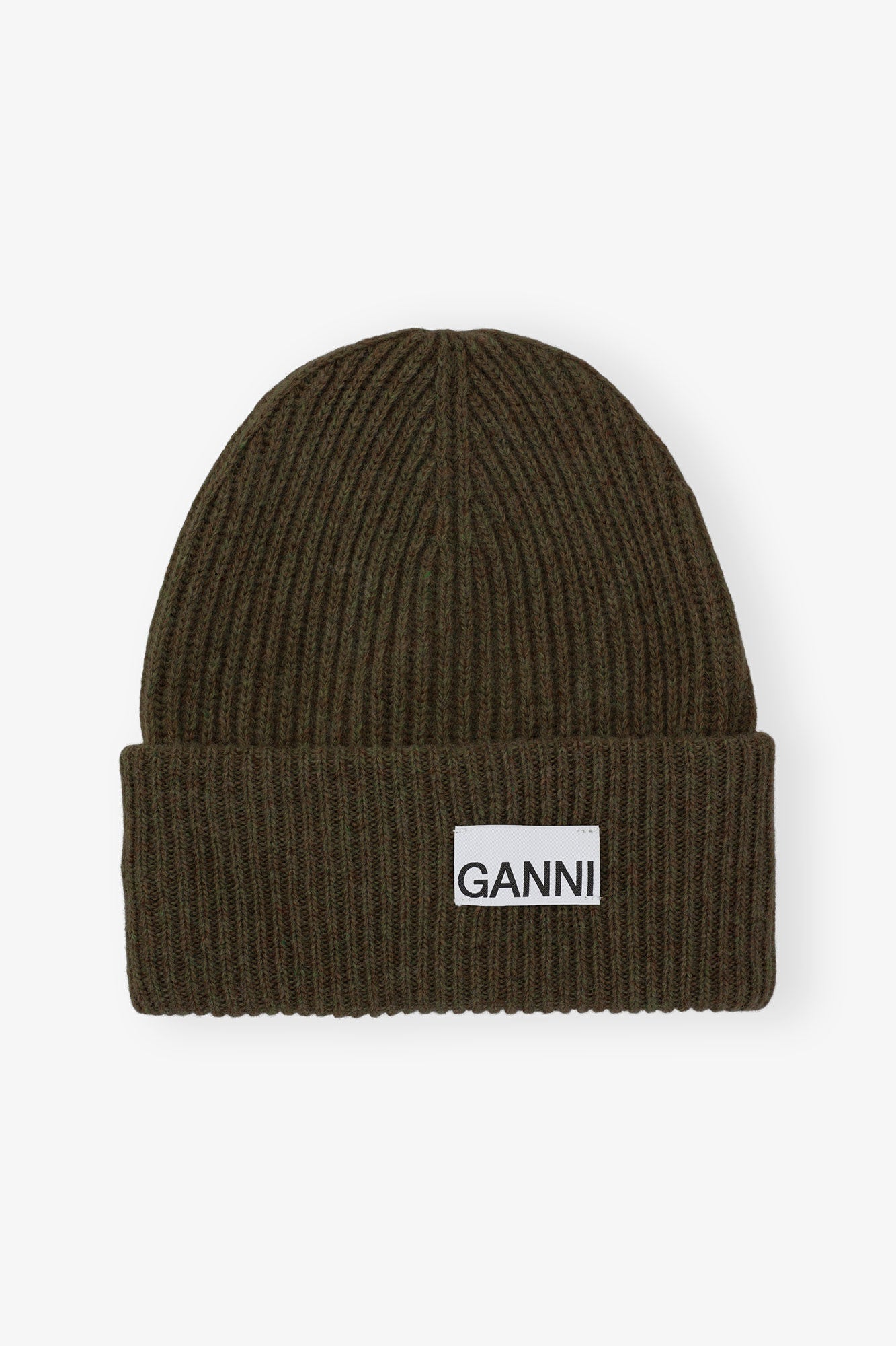 GANNI RIB BEANIE