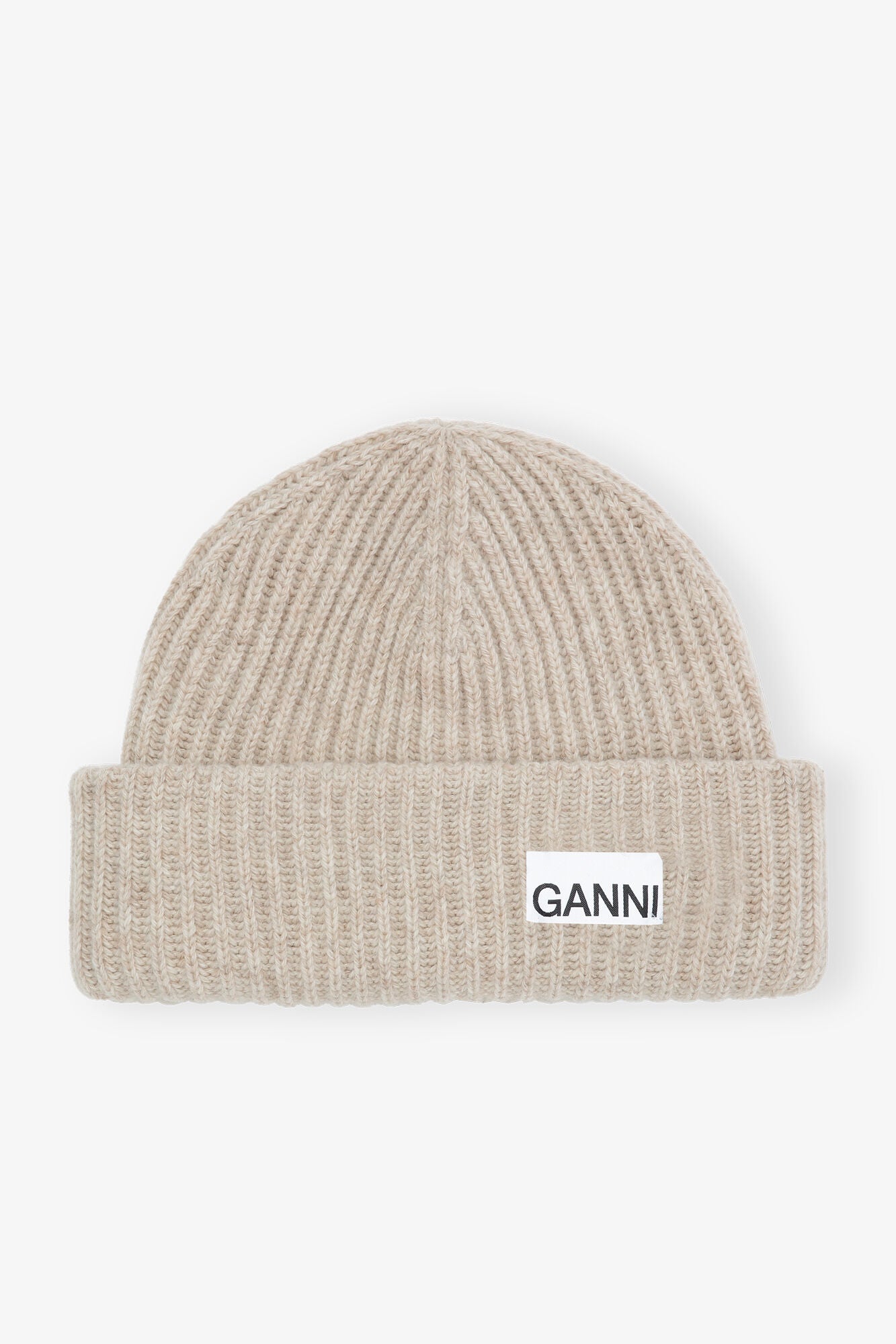 GANNI RIB BEANIE