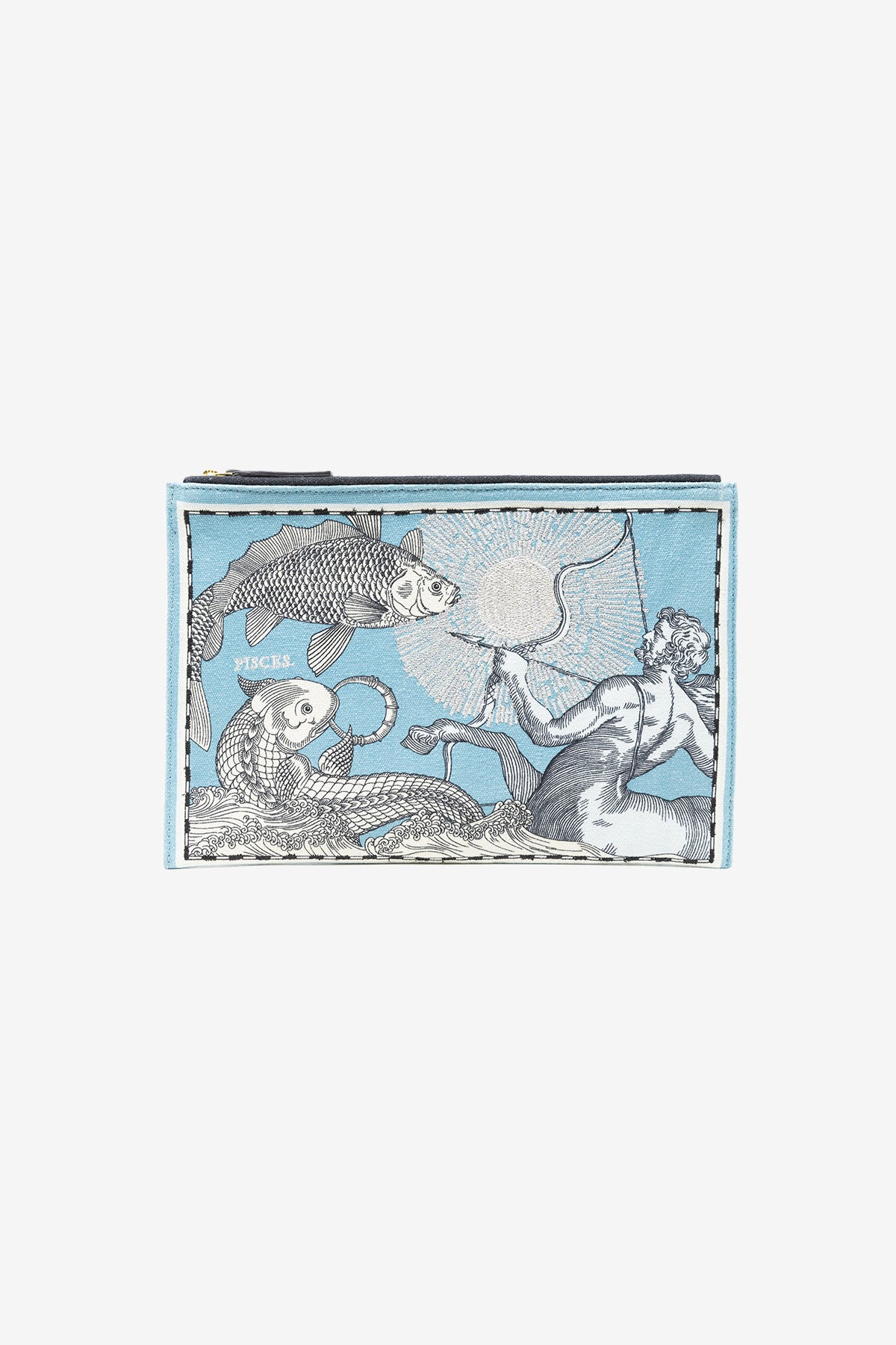 EMBROIDERED POUCH