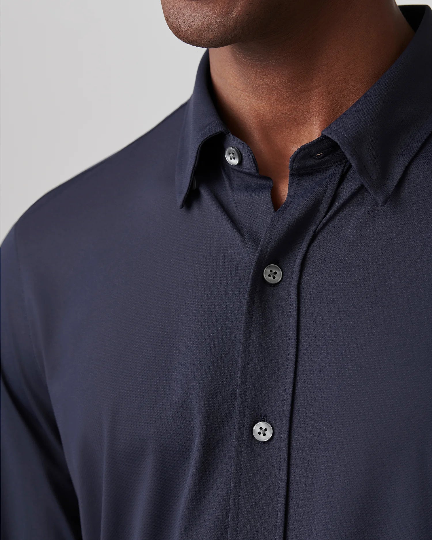 RHONE COMMUTER SHIRT SLIM TRUE NAVY