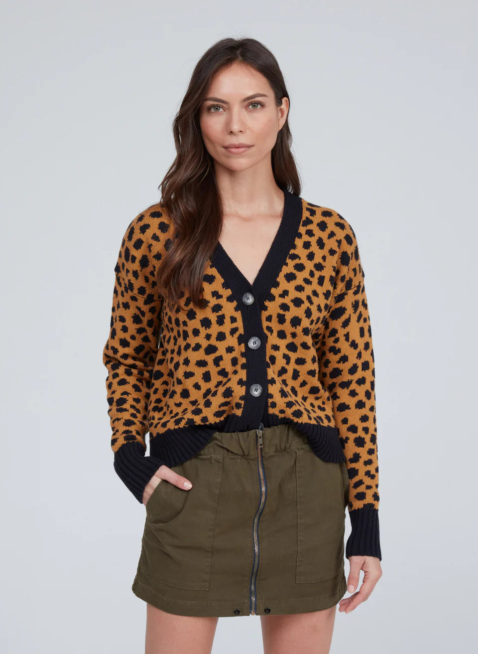 ASKK CHEETAH CARDIGAN