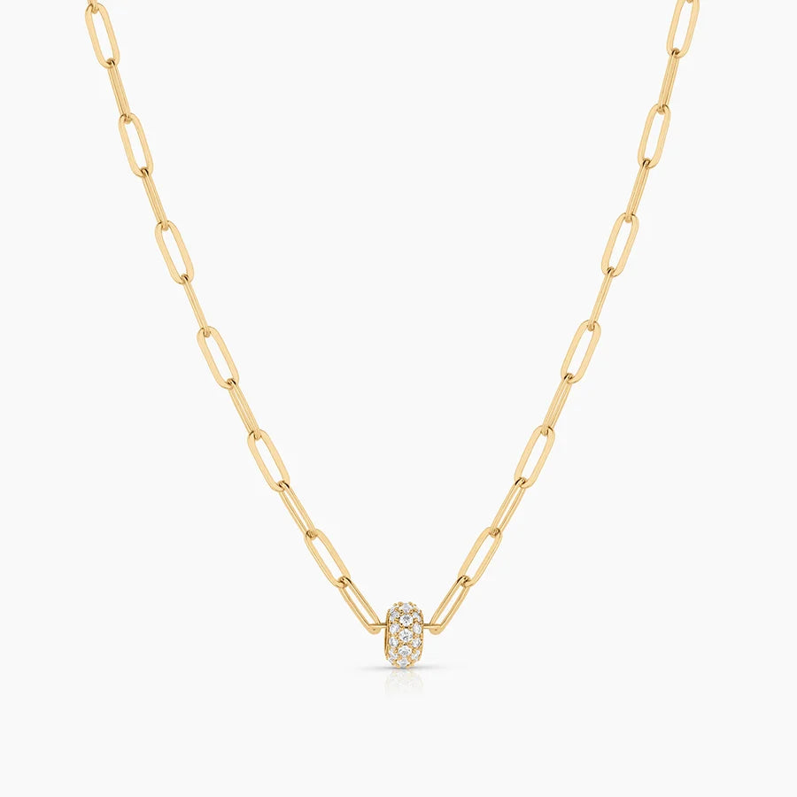 ASTRA PAVE BEAD CHARM