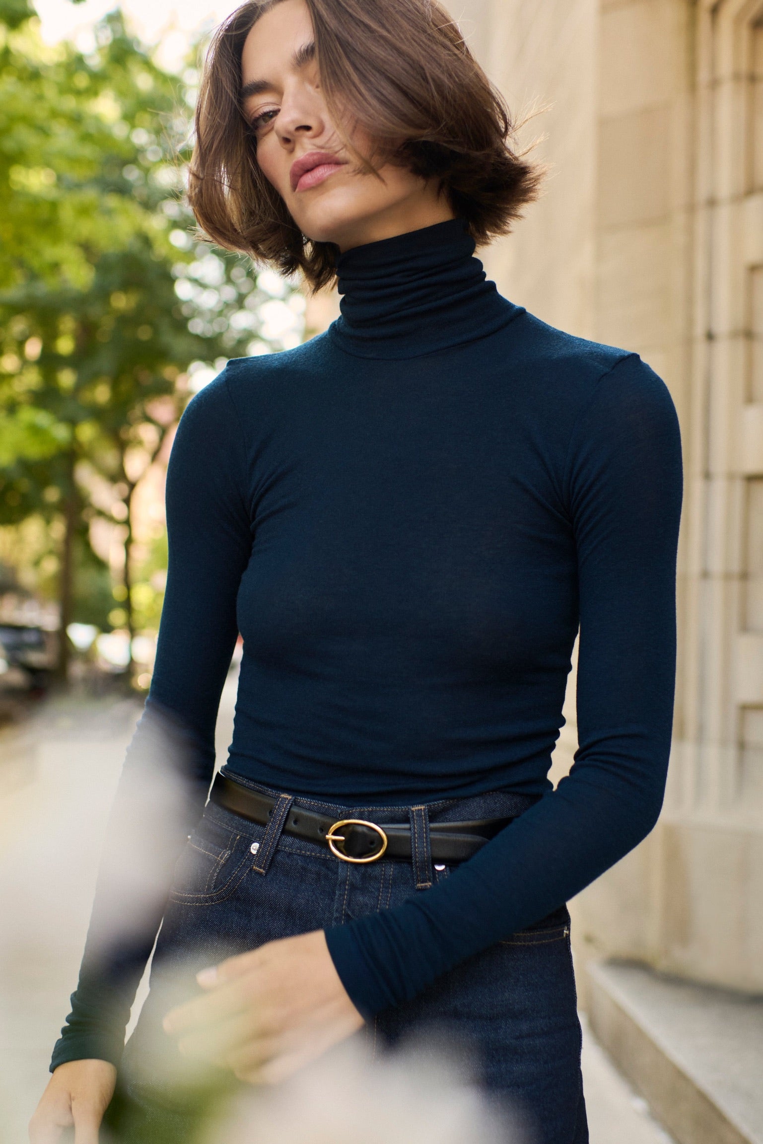 CASHMERE TURTLENECK